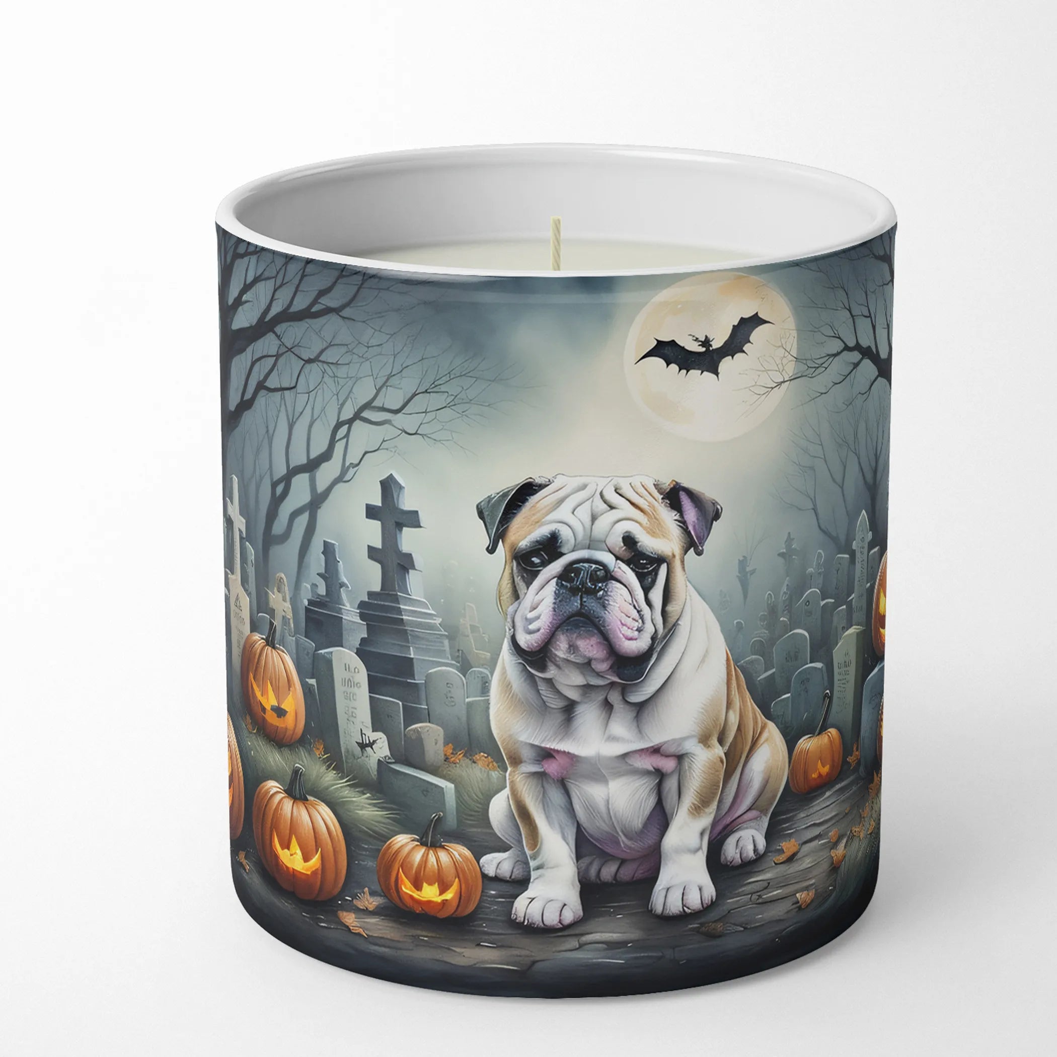 Spooky Halloween Decorative Soy Candle - Size: 10 OZ | Pack Of: 1 | Collection name: Spooky halloween