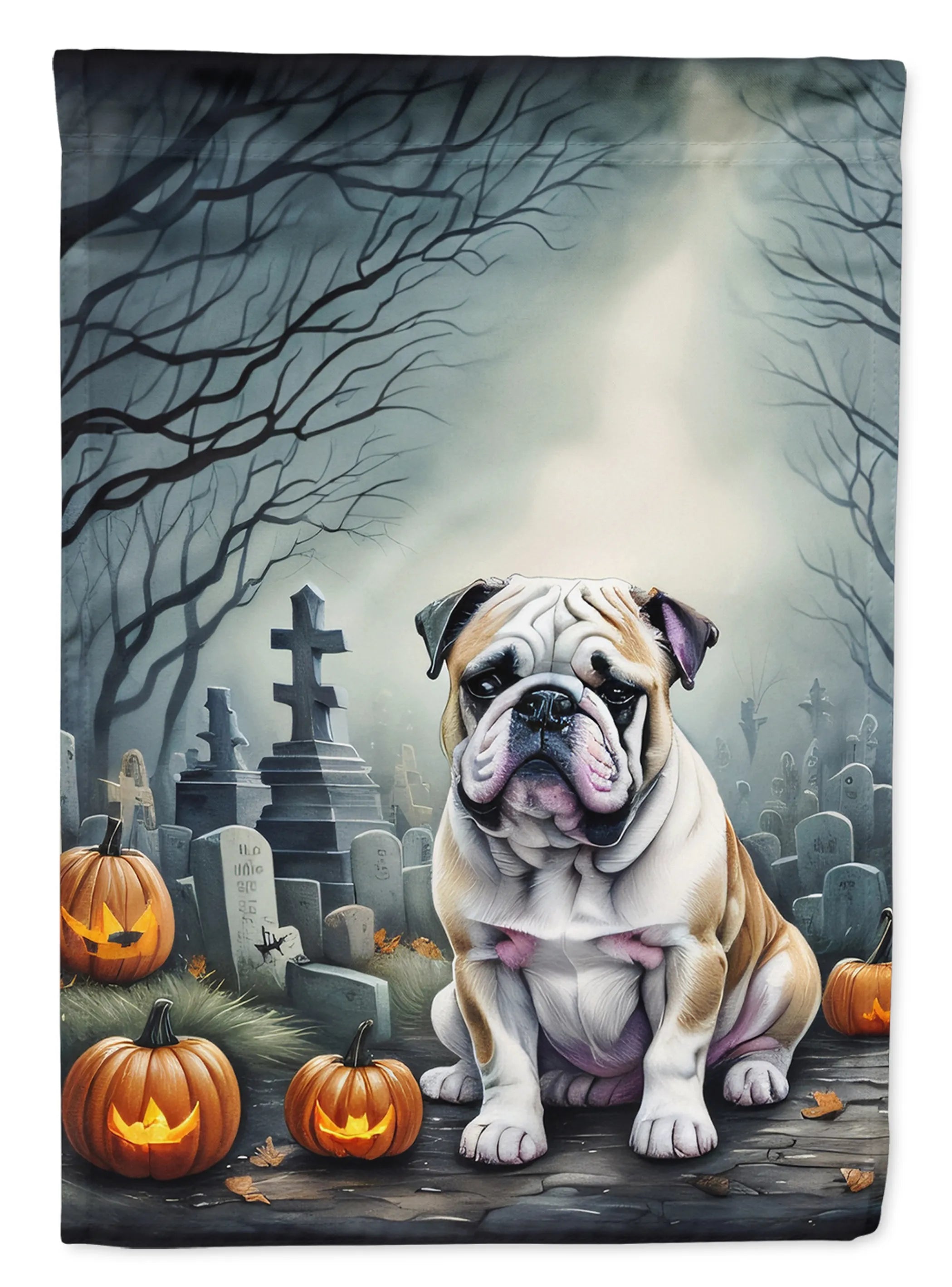 Spooky Halloween Decorative Flag - Pack Of: 1 | Collection name: Spooky halloween