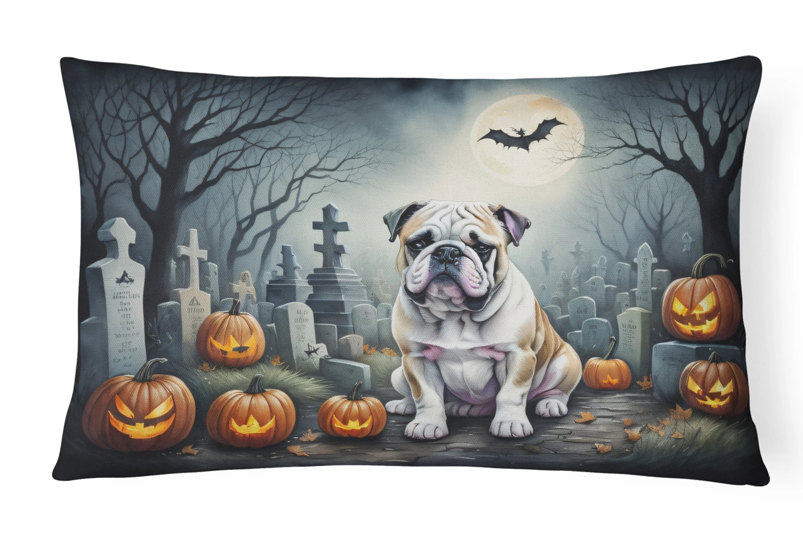 Spooky Halloween Throw Pillow - Pack Of: 1 | Collection name: Spooky halloween