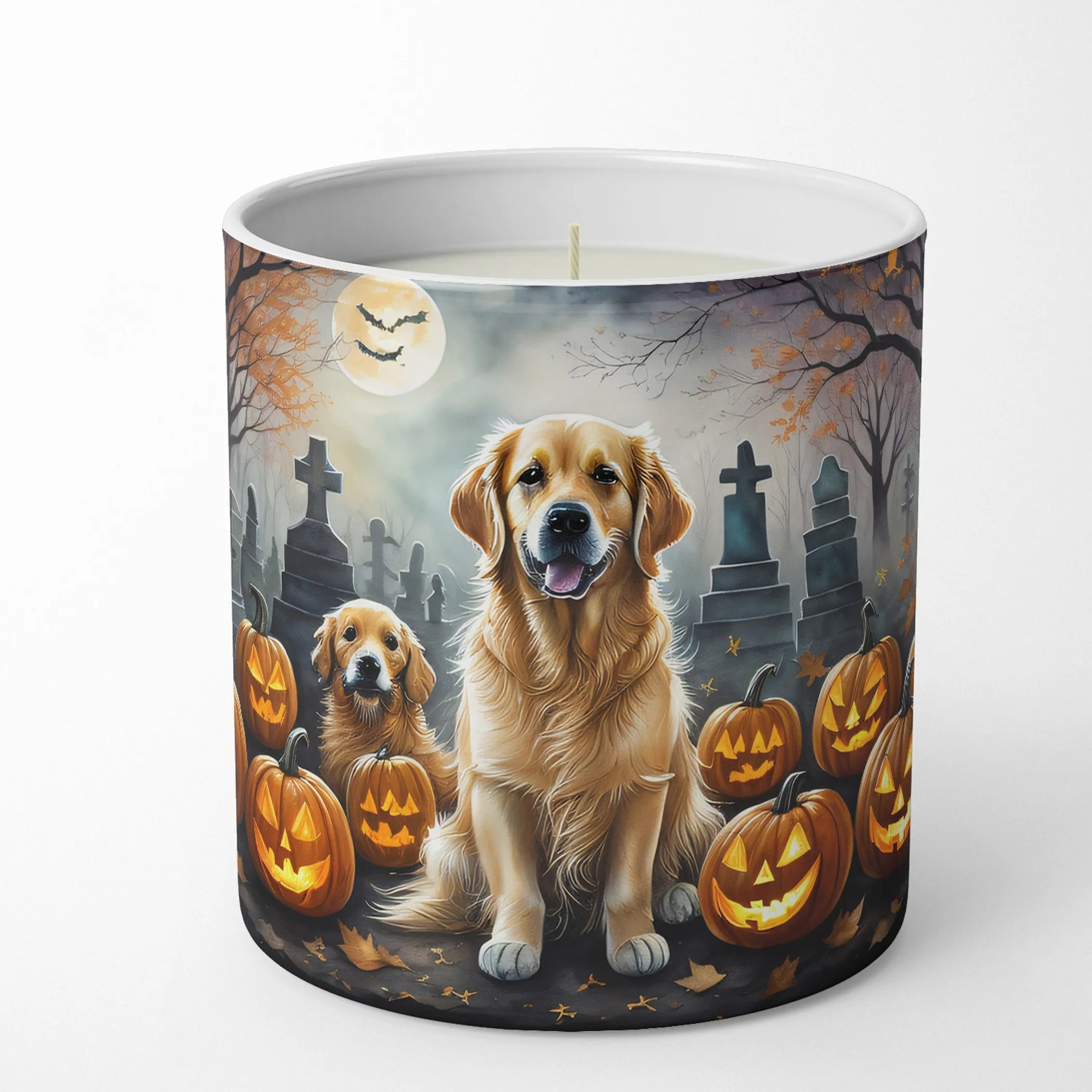 Spooky Halloween Decorative Soy Candle - Size: 10 OZ | Pack Of: 1 | Collection name: Spooky halloween