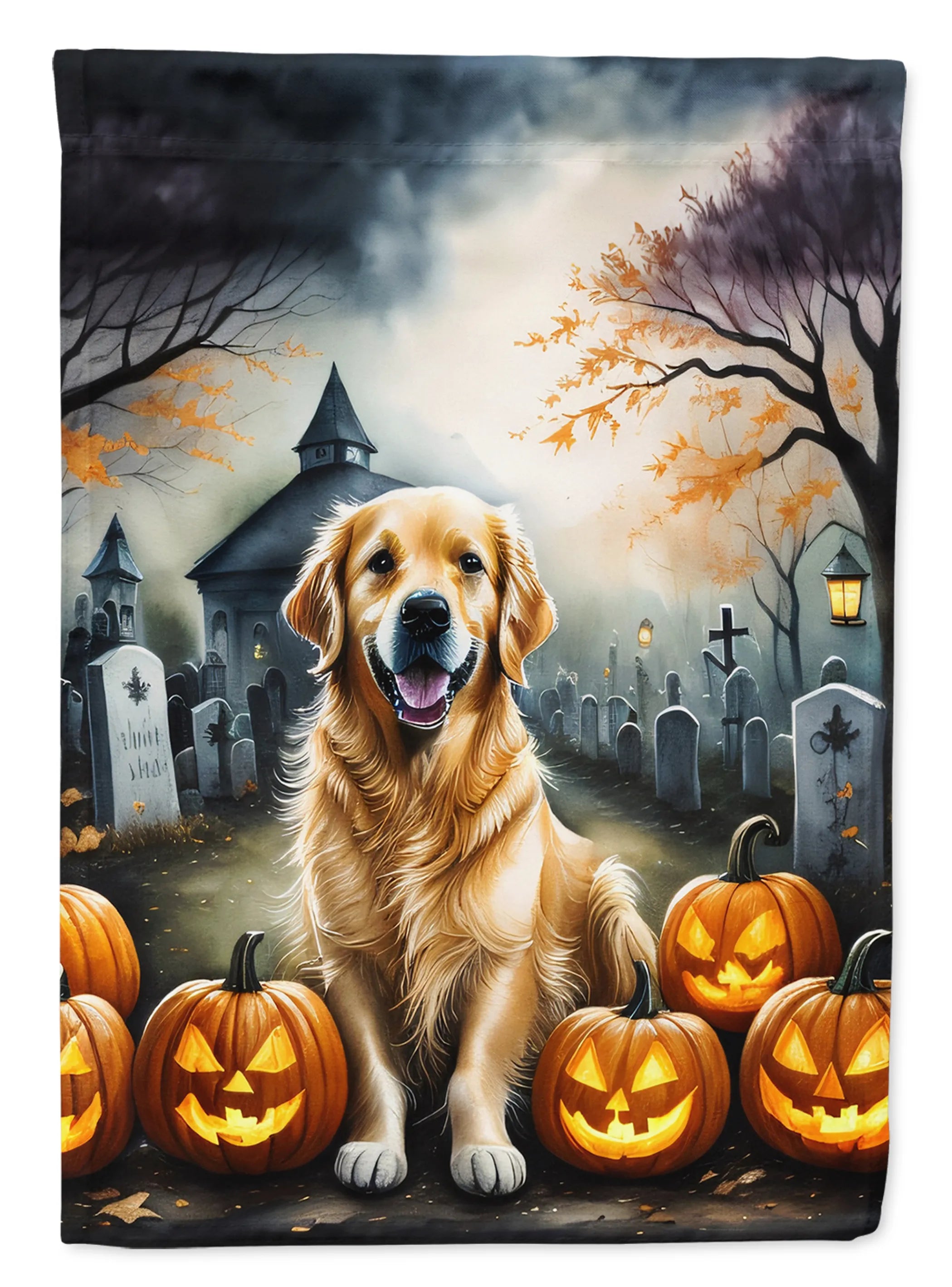 Spooky Halloween Decorative Flag - Pack Of: 1 | Collection name: Spooky halloween