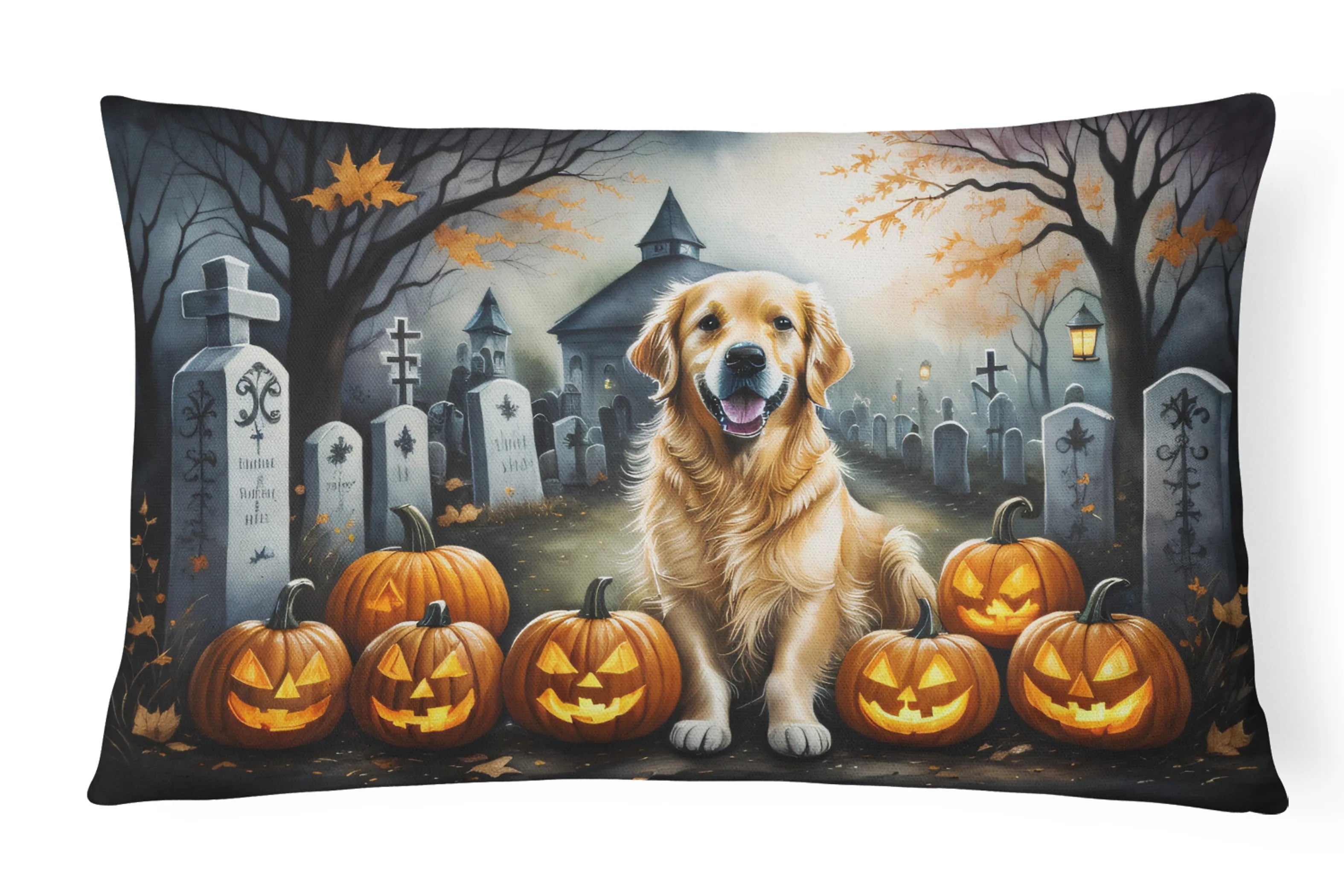 Spooky Halloween Throw Pillow - Pack Of: 1 | Collection name: Spooky halloween
