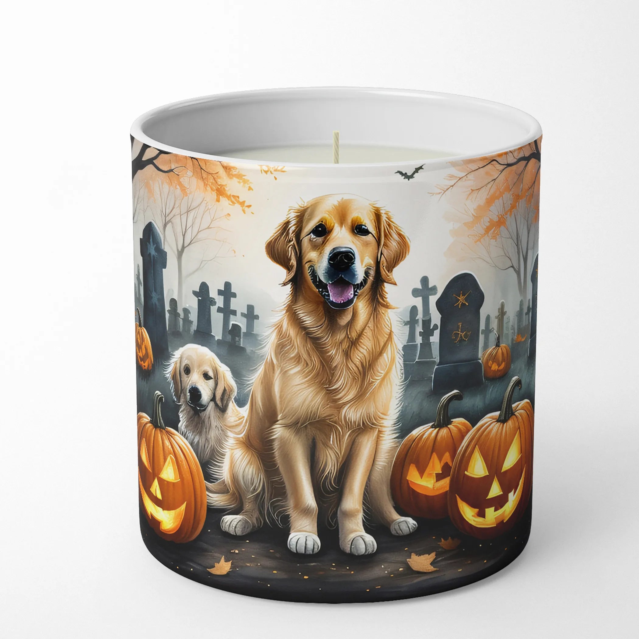 Spooky Halloween Decorative Soy Candle - Size: 10 OZ | Pack Of: 1 | Collection name: Spooky halloween