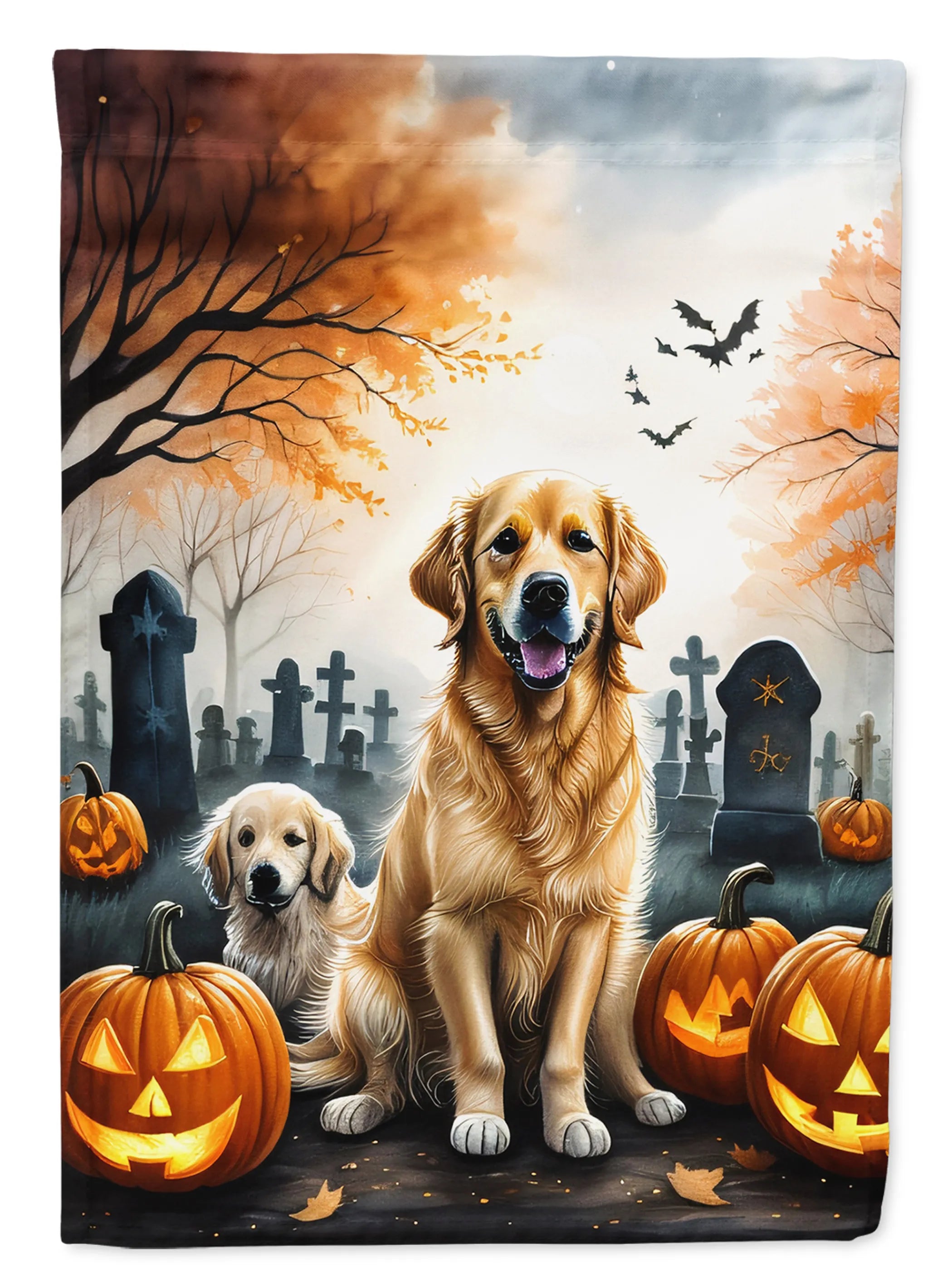 Spooky Halloween Decorative Flag - Pack Of: 1 | Collection name: Spooky halloween