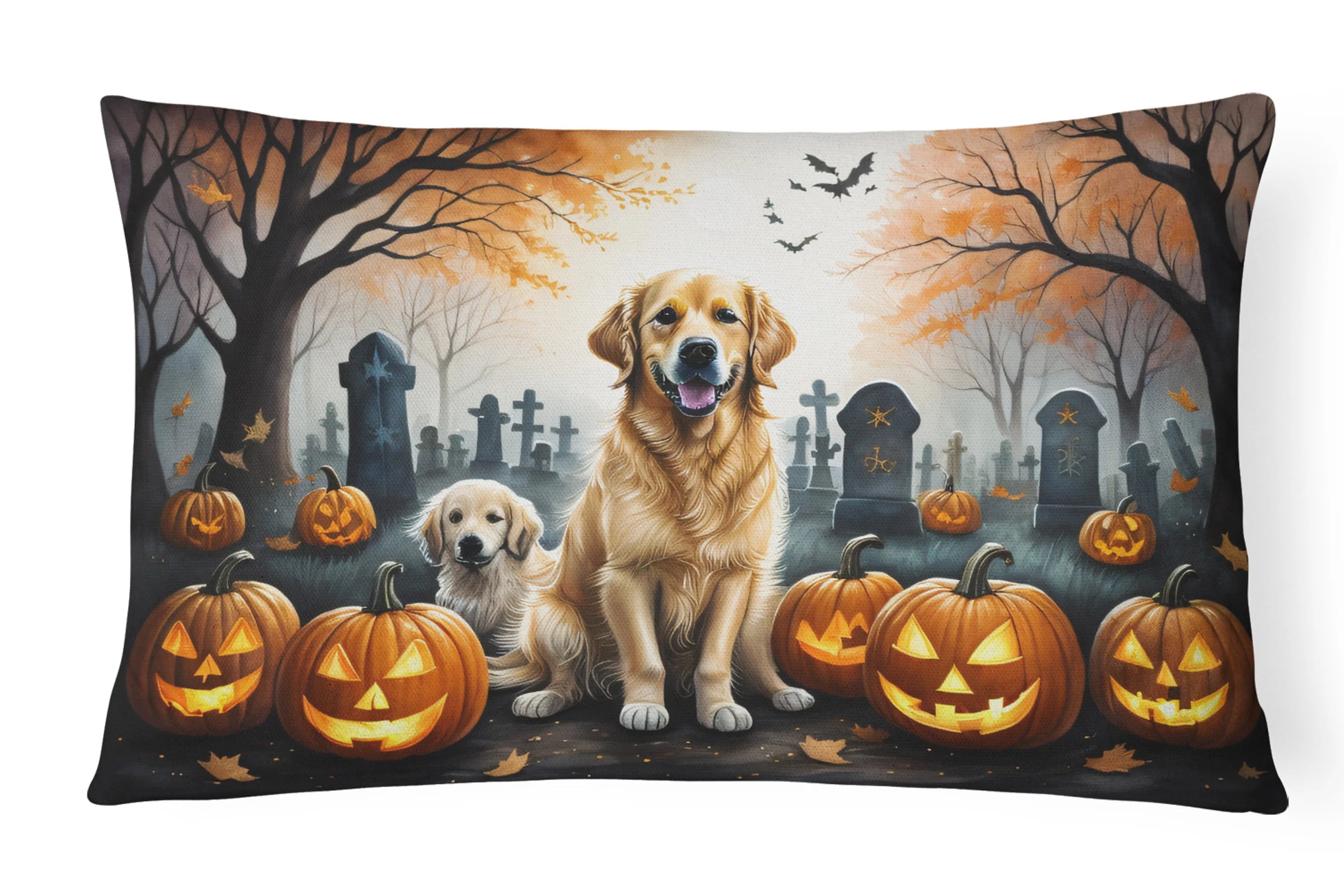 Spooky Halloween Throw Pillow - Pack Of: 1 | Collection name: Spooky halloween