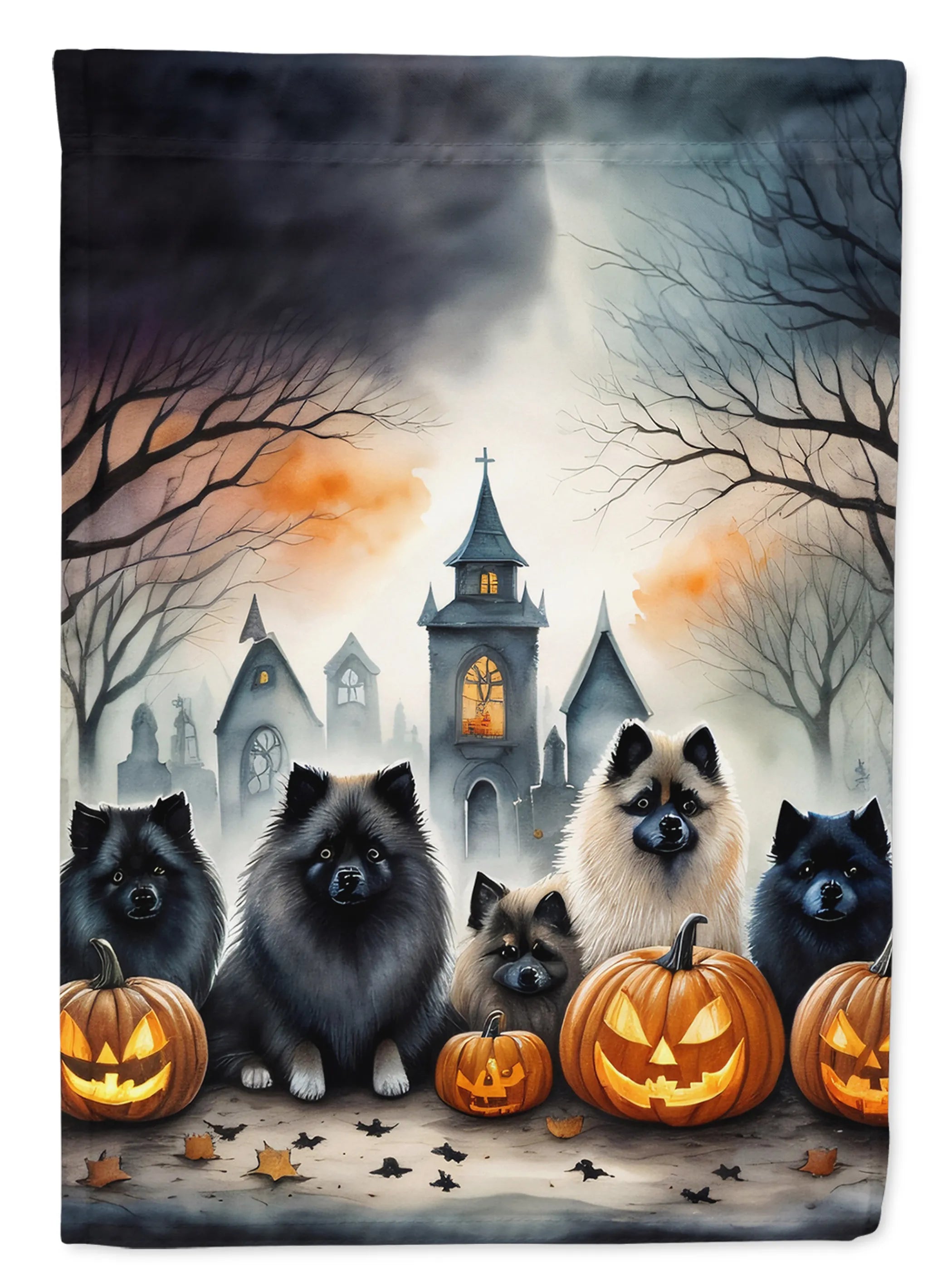 Spooky Halloween Decorative Flag - Pack Of: 1 | Collection name: Spooky halloween