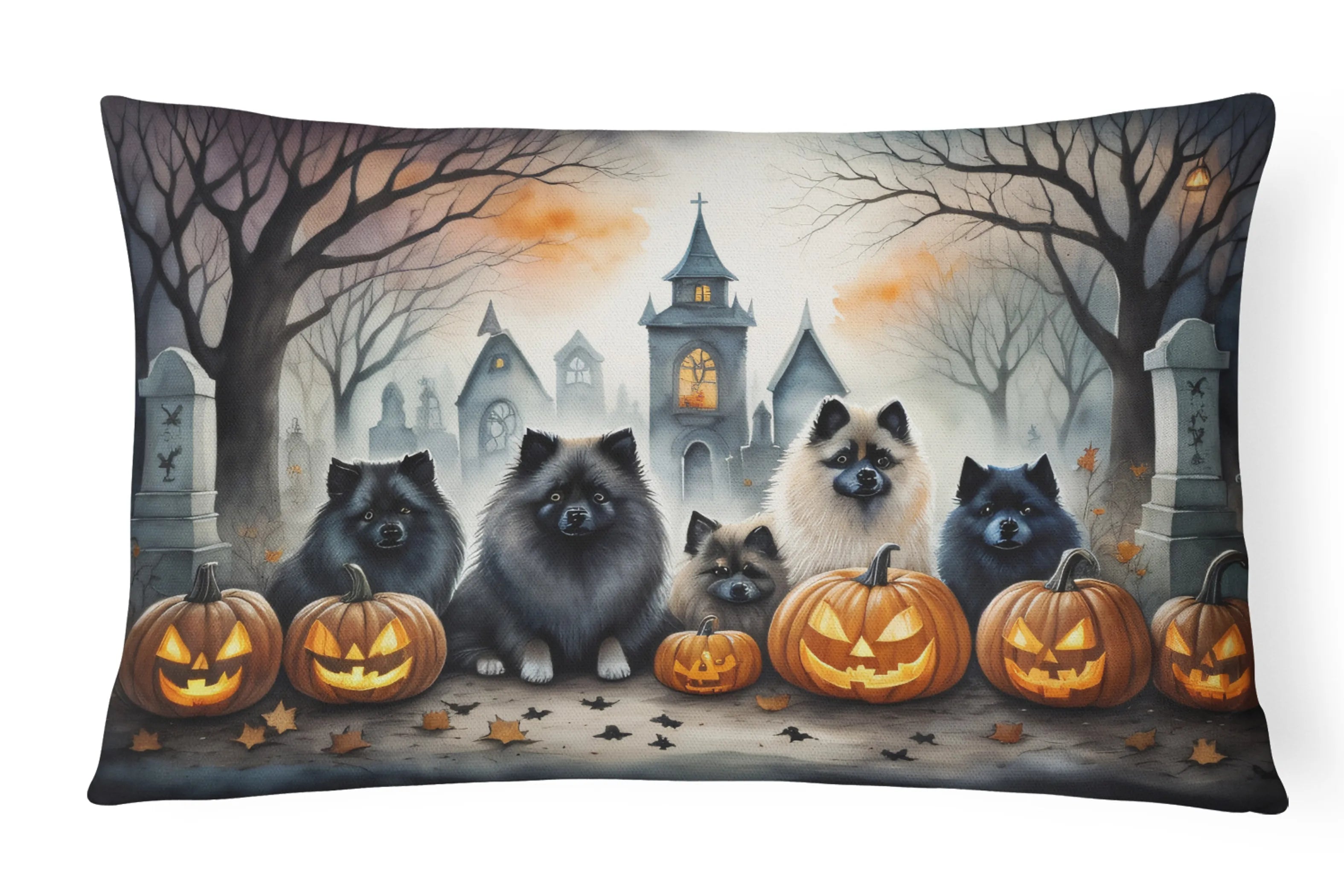 Spooky Halloween Throw Pillow - Pack Of: 1 | Collection name: Spooky halloween