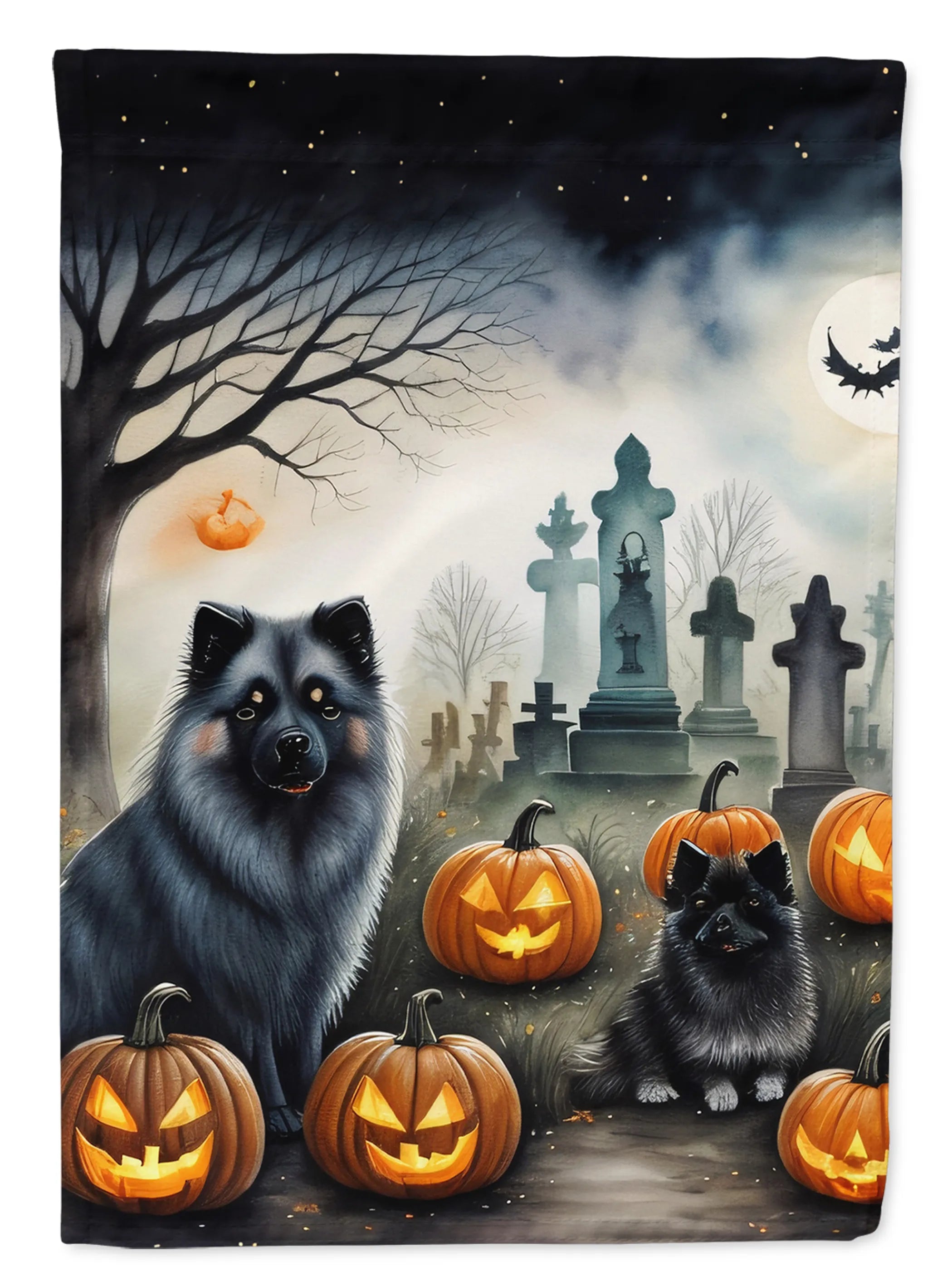 Spooky Halloween Decorative Flag - Pack Of: 1 | Collection name: Spooky halloween