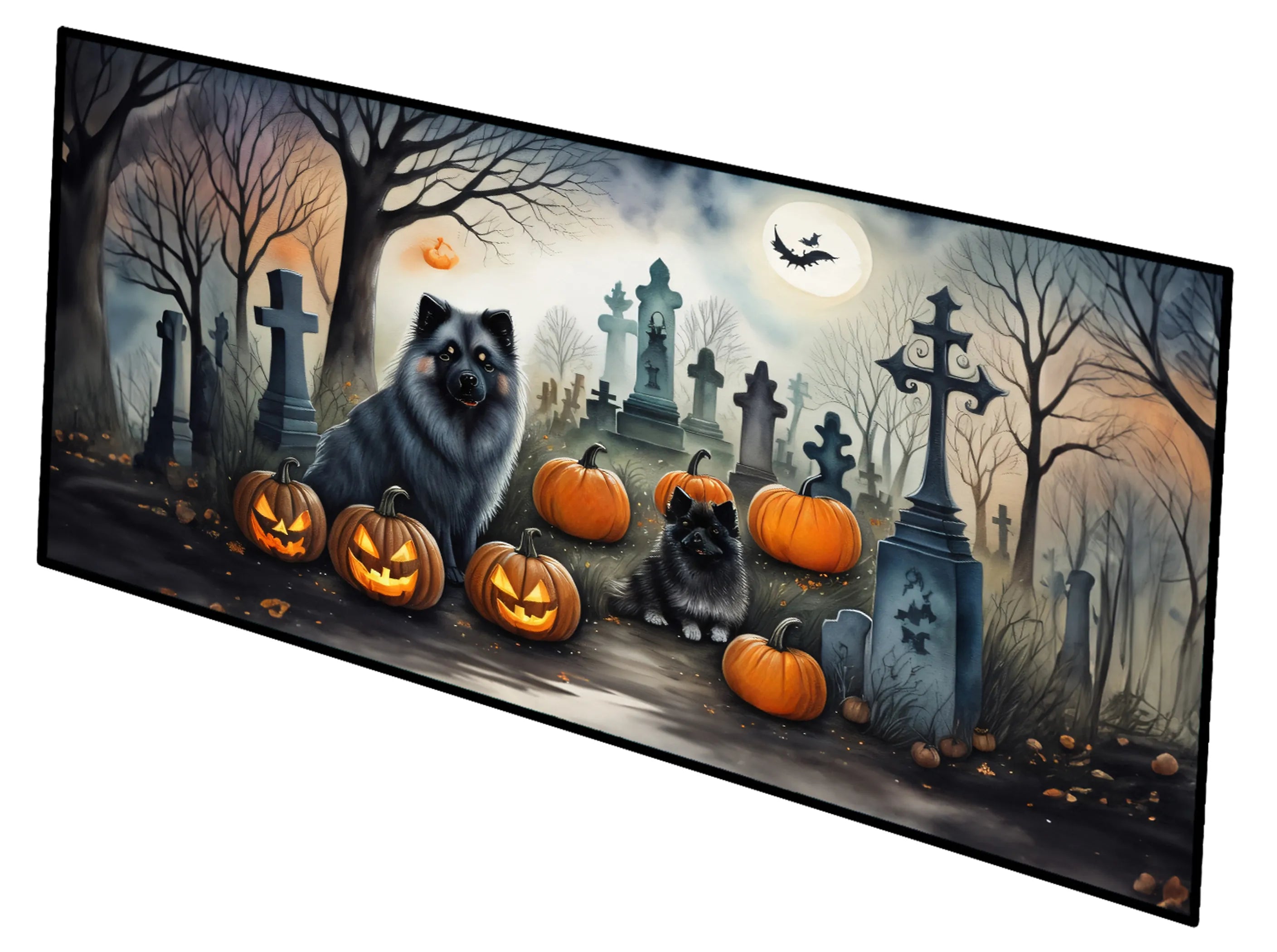 Spooky Halloween Runner Mat 28x58 - Size: 28HX58W | Pack Of: 1 | Collection name: Spooky halloween