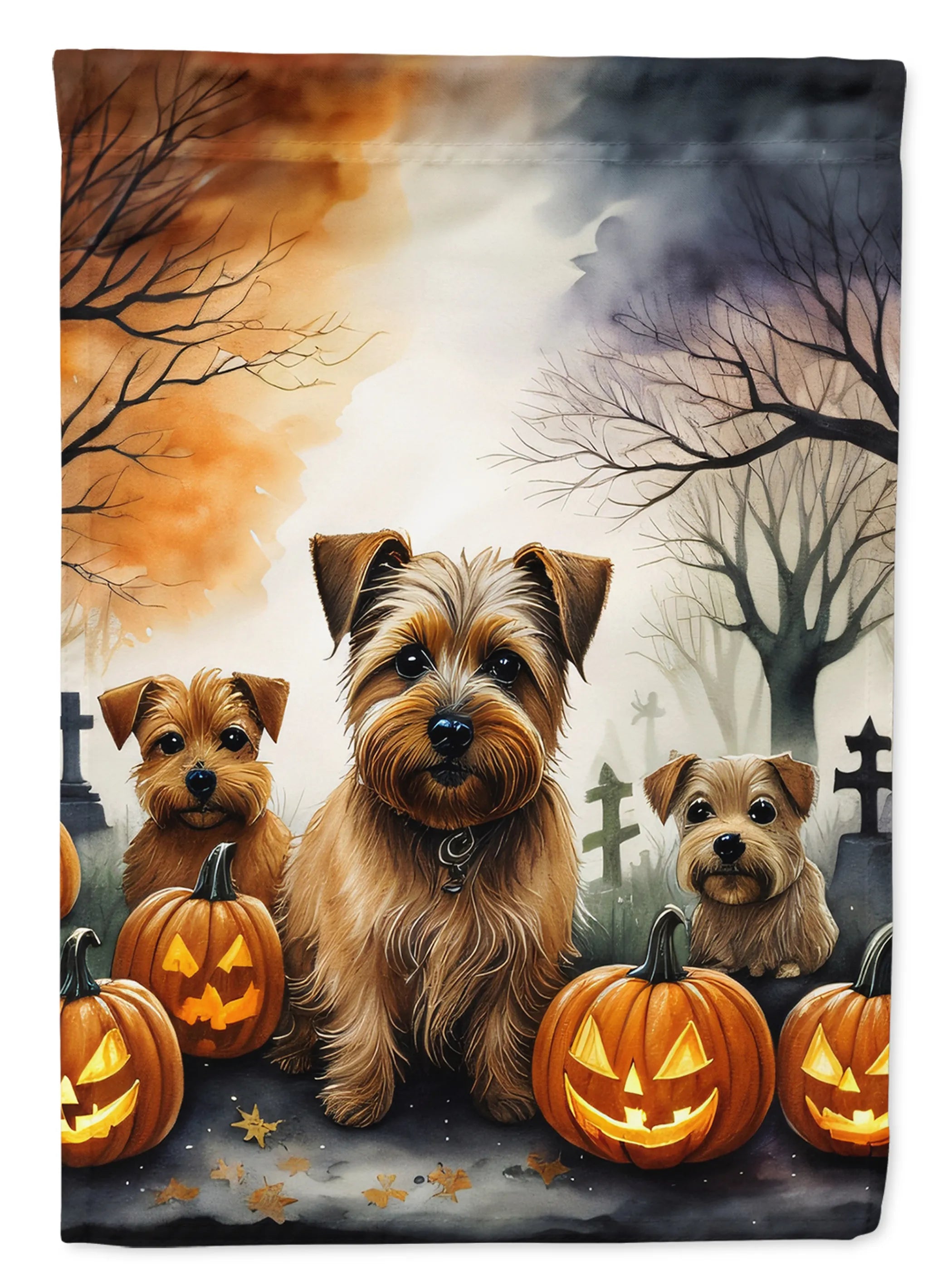 Spooky Halloween Decorative Flag - Pack Of: 1 | Collection name: Spooky halloween