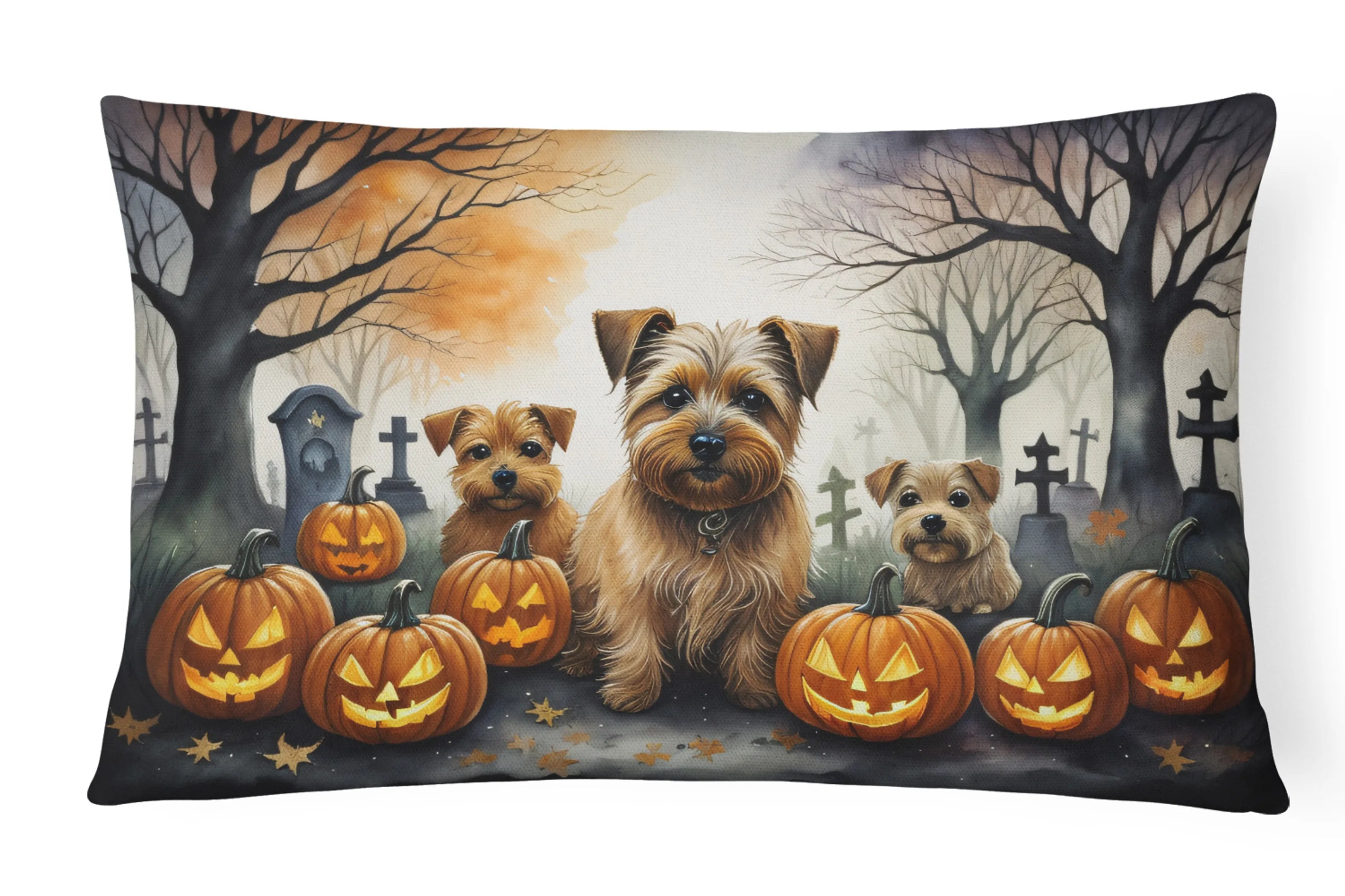 Spooky Halloween Throw Pillow - Pack Of: 1 | Collection name: Spooky halloween