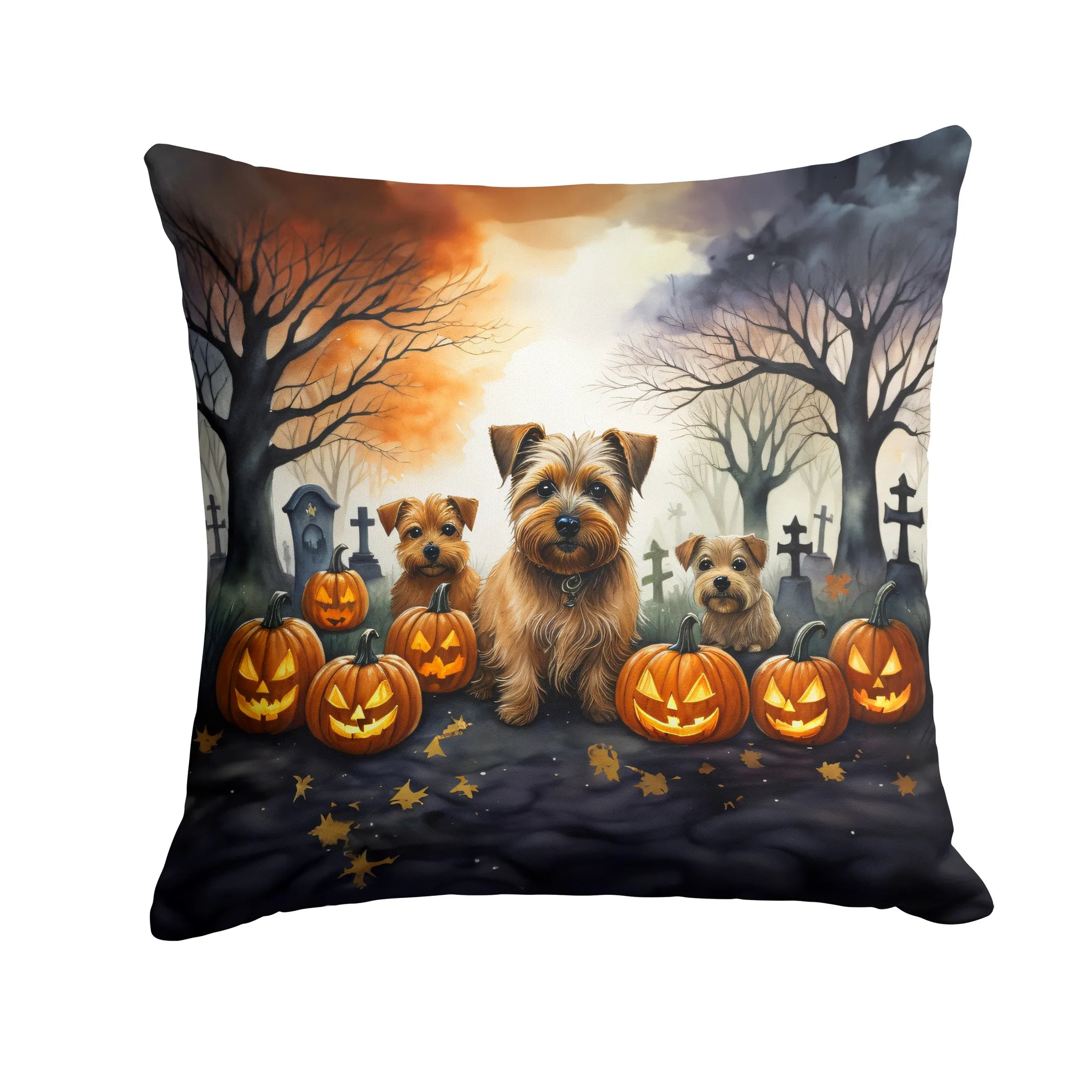 Spooky Halloween Throw Pillow - Pack Of: 1 | Collection name: Spooky halloween