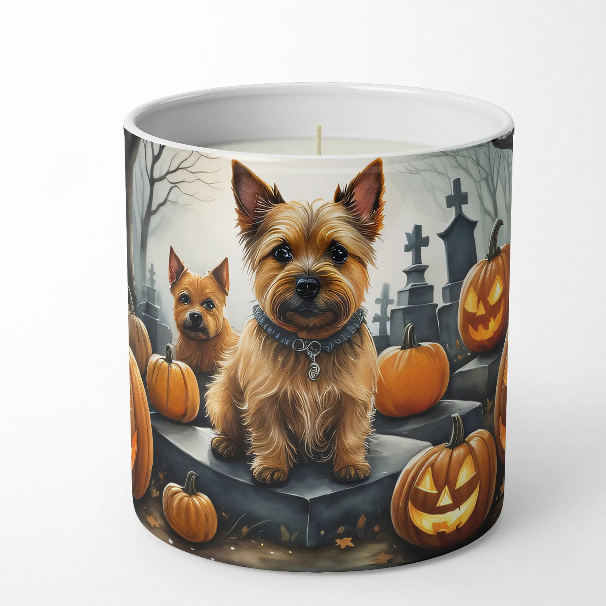 Spooky Halloween Decorative Soy Candle - Size: 10 OZ | Pack Of: 1 | Collection name: Spooky halloween