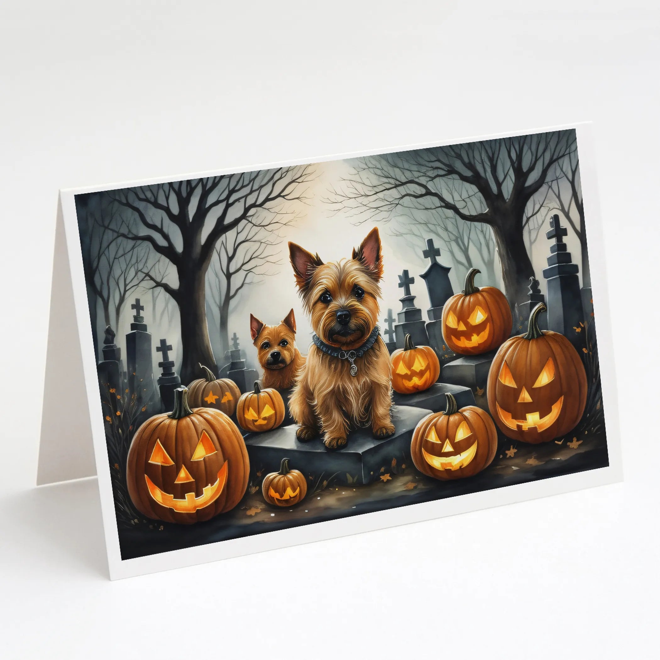 Spooky Halloween Greeting Cards  - Size: 5X7 | Pack Of: 8 | Collection name: Spooky halloween
