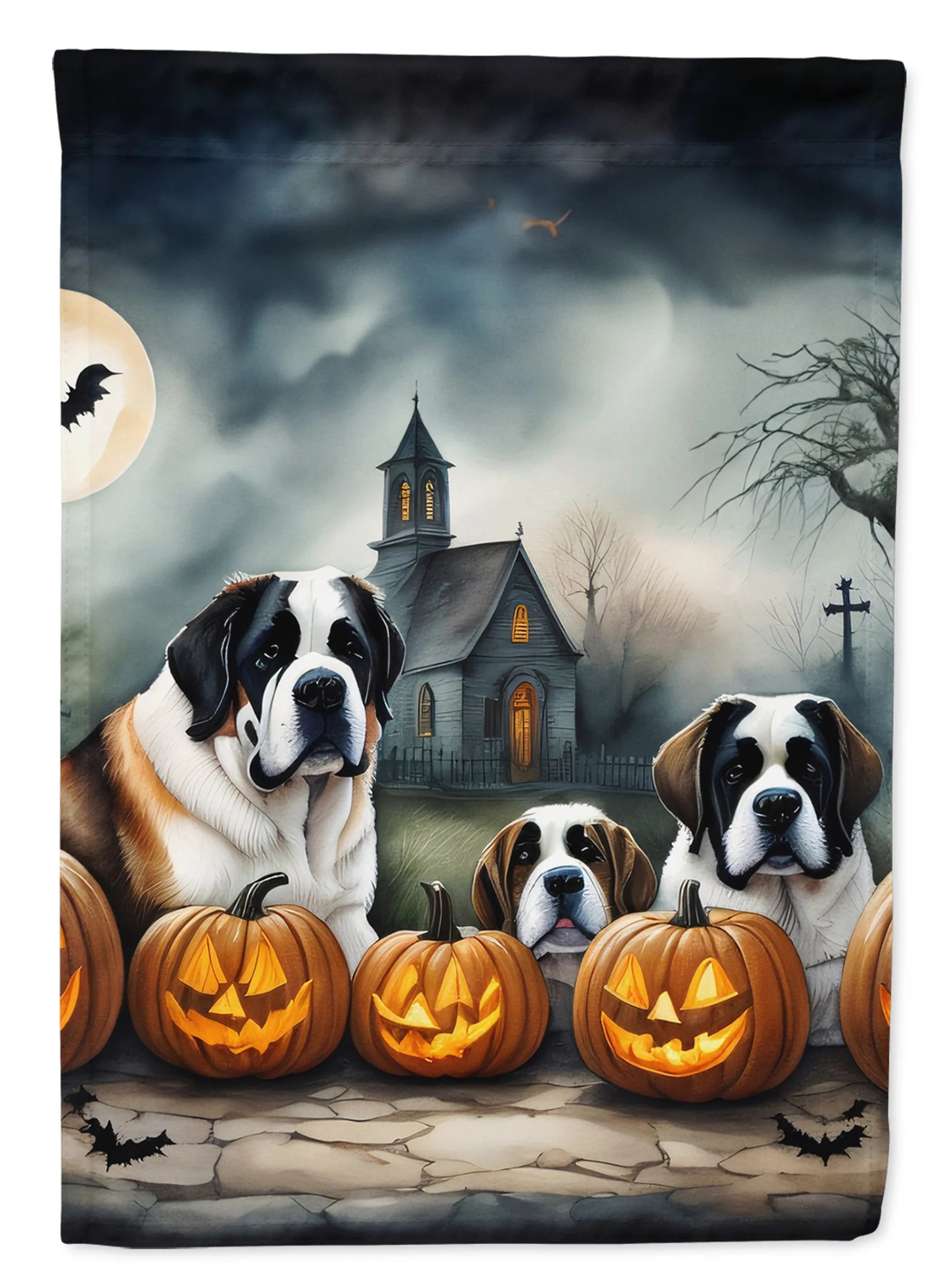 Spooky Halloween Decorative Flag - Pack Of: 1 | Collection name: Spooky halloween