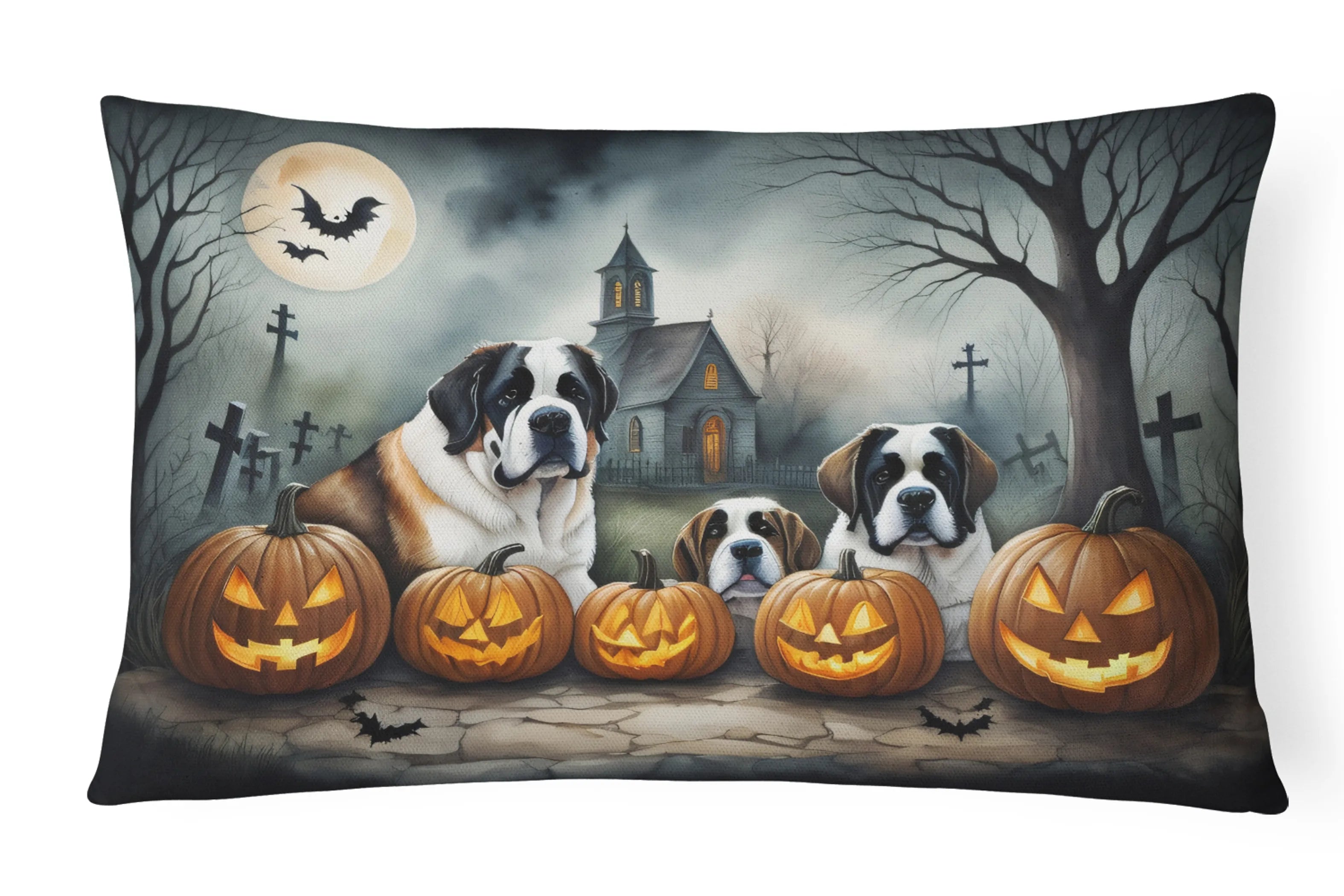 Spooky Halloween Throw Pillow - Pack Of: 1 | Collection name: Spooky halloween