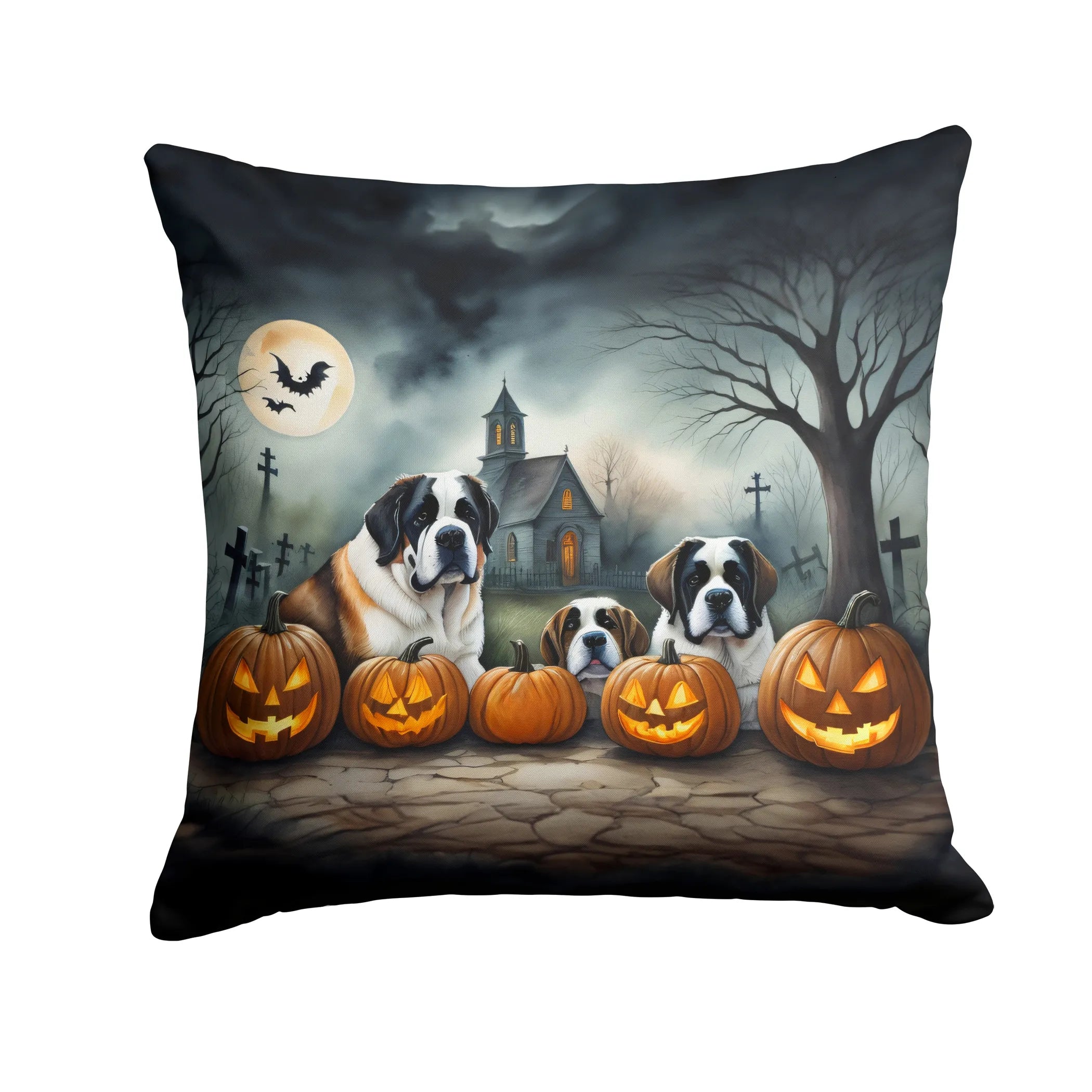 Spooky Halloween Throw Pillow - Pack Of: 1 | Collection name: Spooky halloween