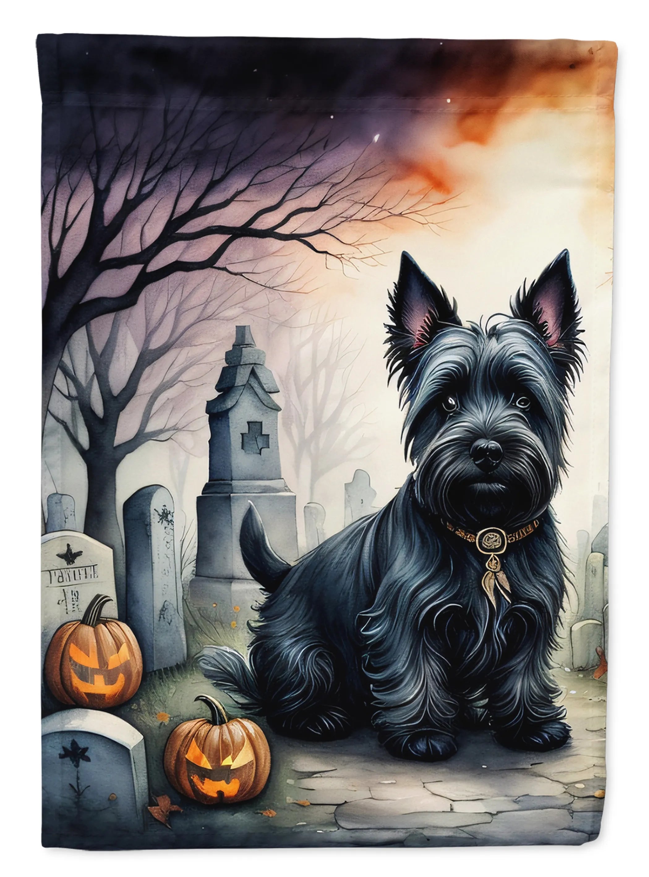 Spooky Halloween Decorative Flag - Pack Of: 1 | Collection name: Spooky halloween