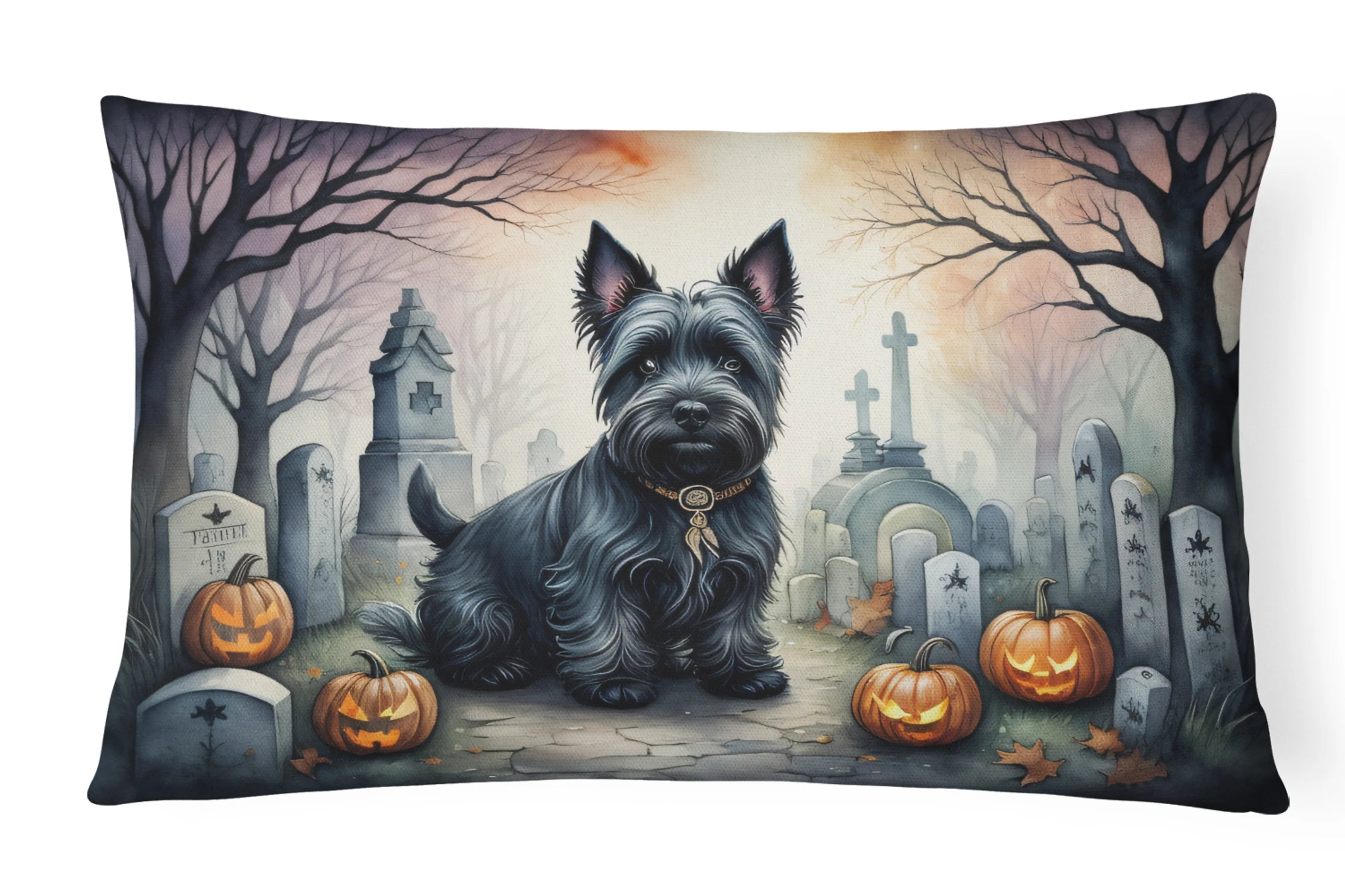 Spooky Halloween Throw Pillow - Pack Of: 1 | Collection name: Spooky halloween