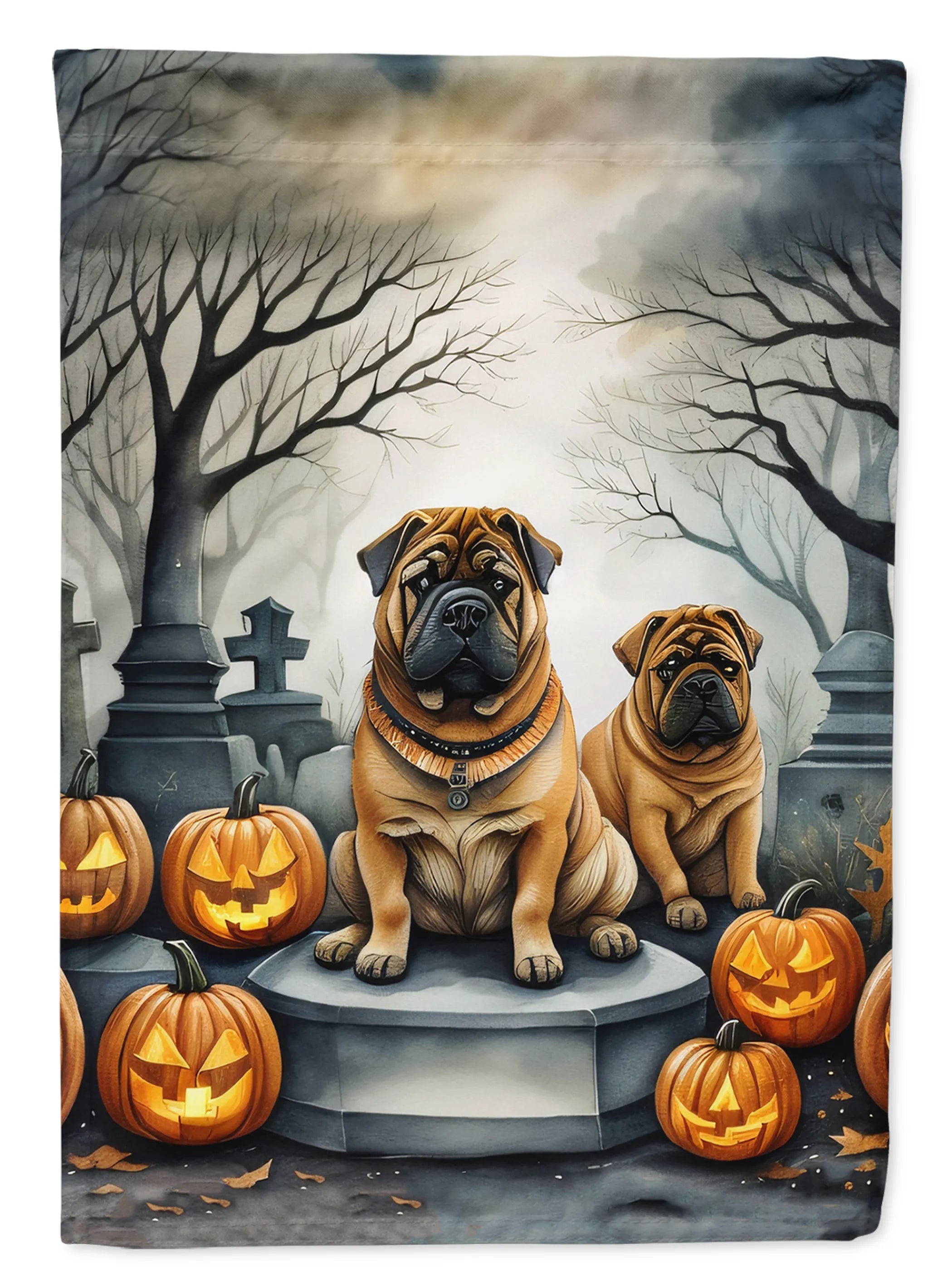 Spooky Halloween Decorative Flag - Pack Of: 1 | Collection name: Spooky halloween