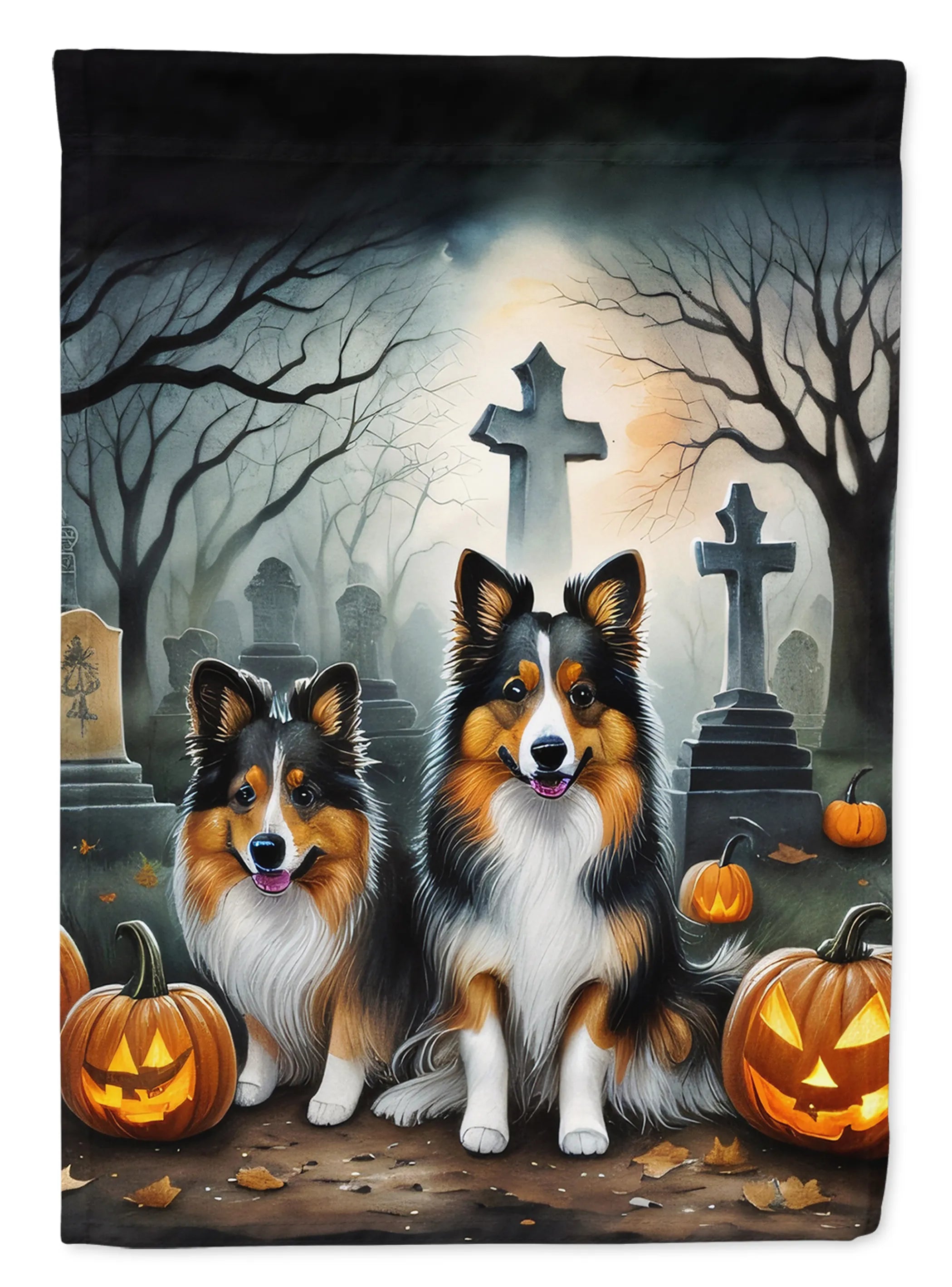 Spooky Halloween Decorative Flag - Pack Of: 1 | Collection name: Spooky halloween
