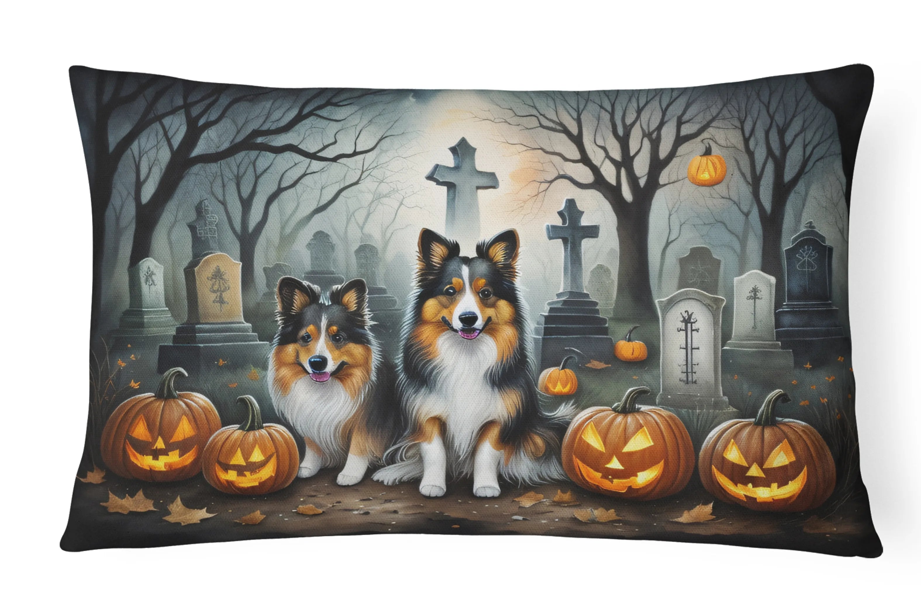 Spooky Halloween Throw Pillow - Pack Of: 1 | Collection name: Spooky halloween