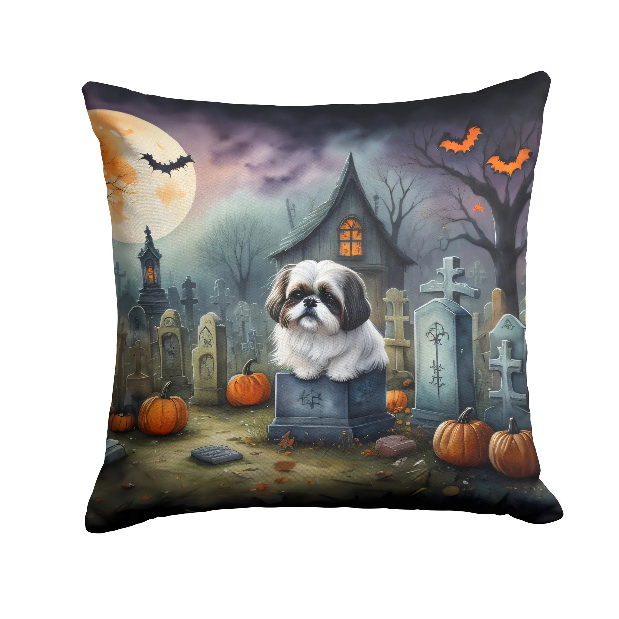 Spooky Halloween Throw Pillow - Pack Of: 1 | Collection name: Spooky halloween
