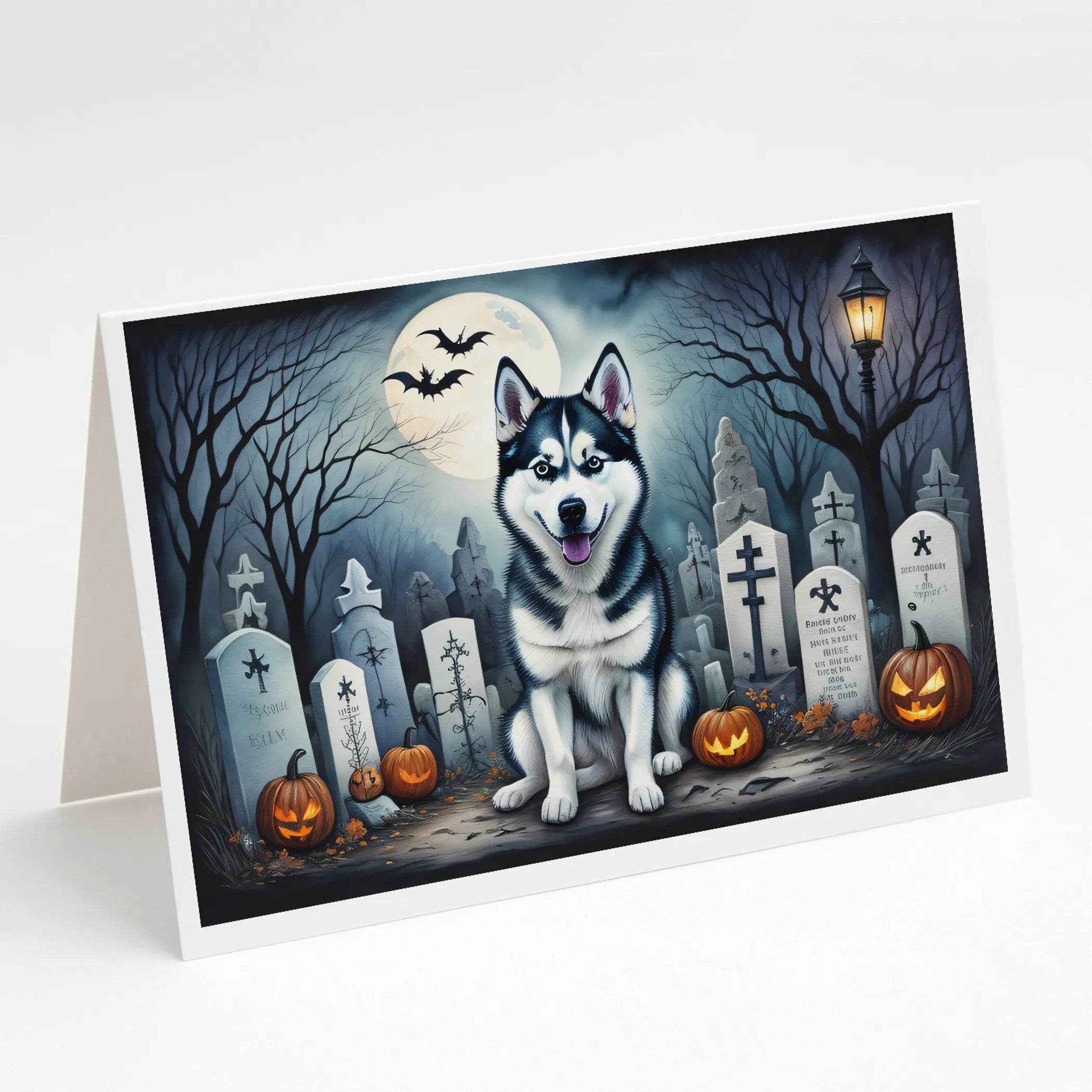 Spooky Halloween Greeting Cards  - Size: 5X7 | Pack Of: 8 | Collection name: Spooky halloween