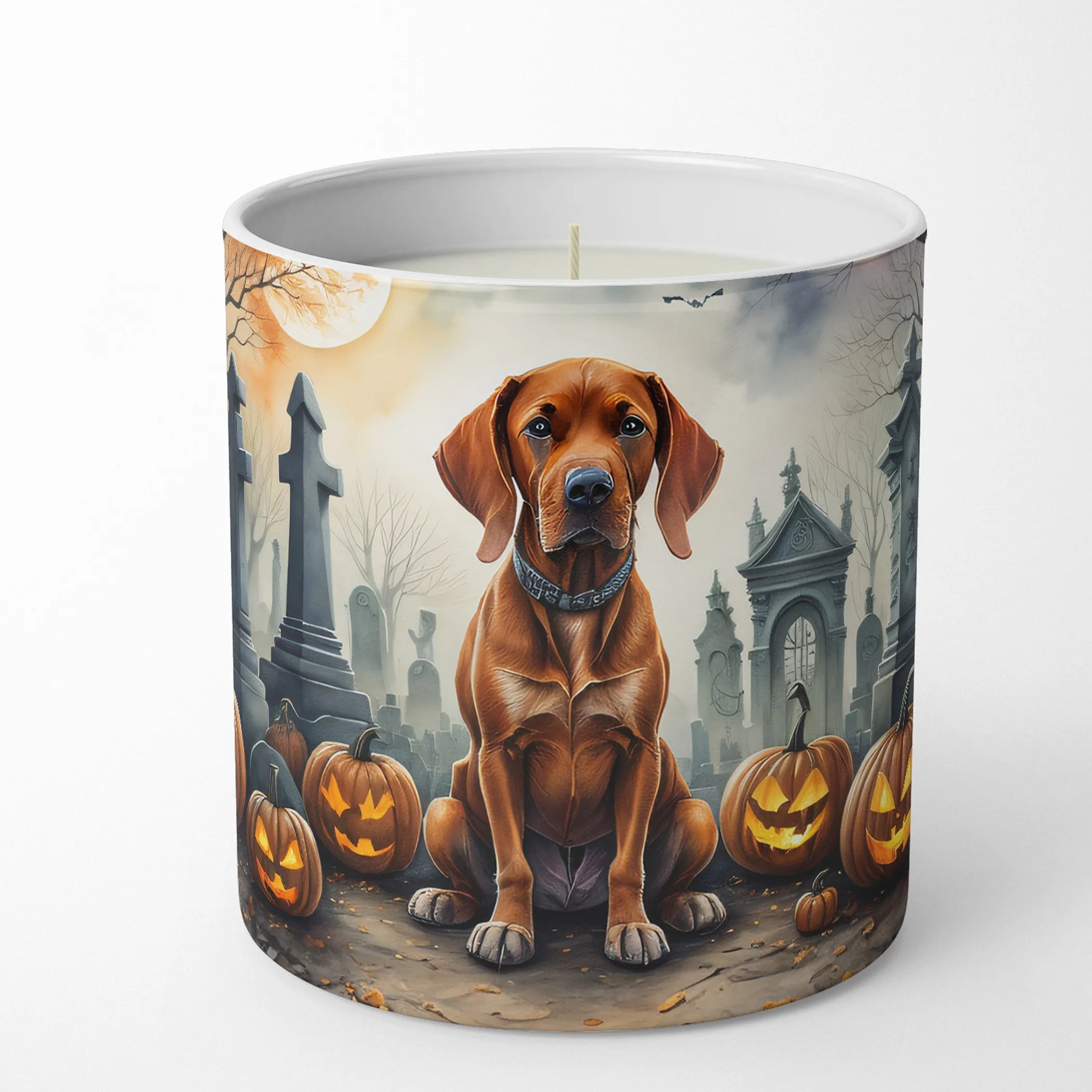 Spooky Halloween Decorative Soy Candle - Size: 10 OZ | Pack Of: 1 | Collection name: Spooky halloween