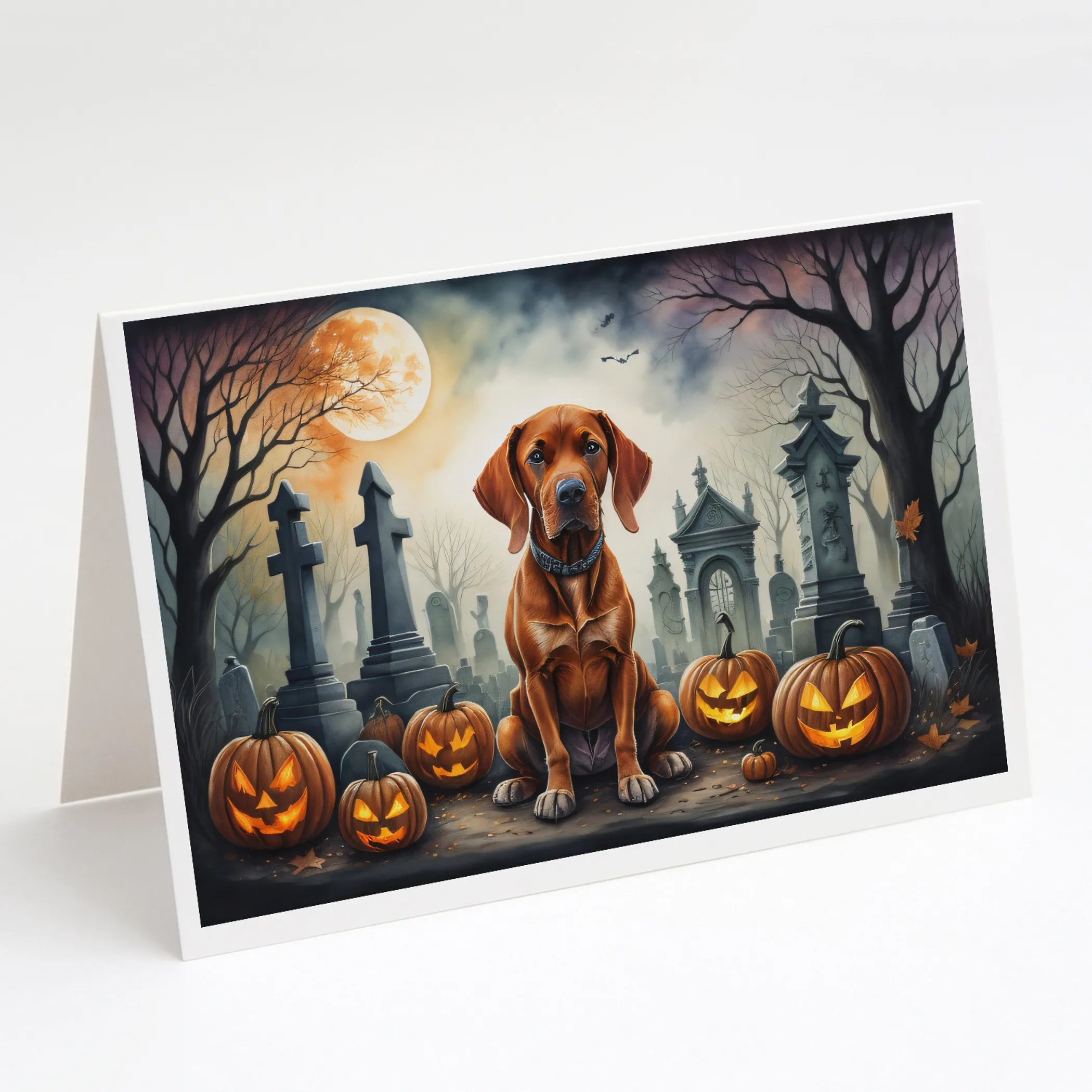 Spooky Halloween Greeting Cards  - Size: 5X7 | Pack Of: 8 | Collection name: Spooky halloween