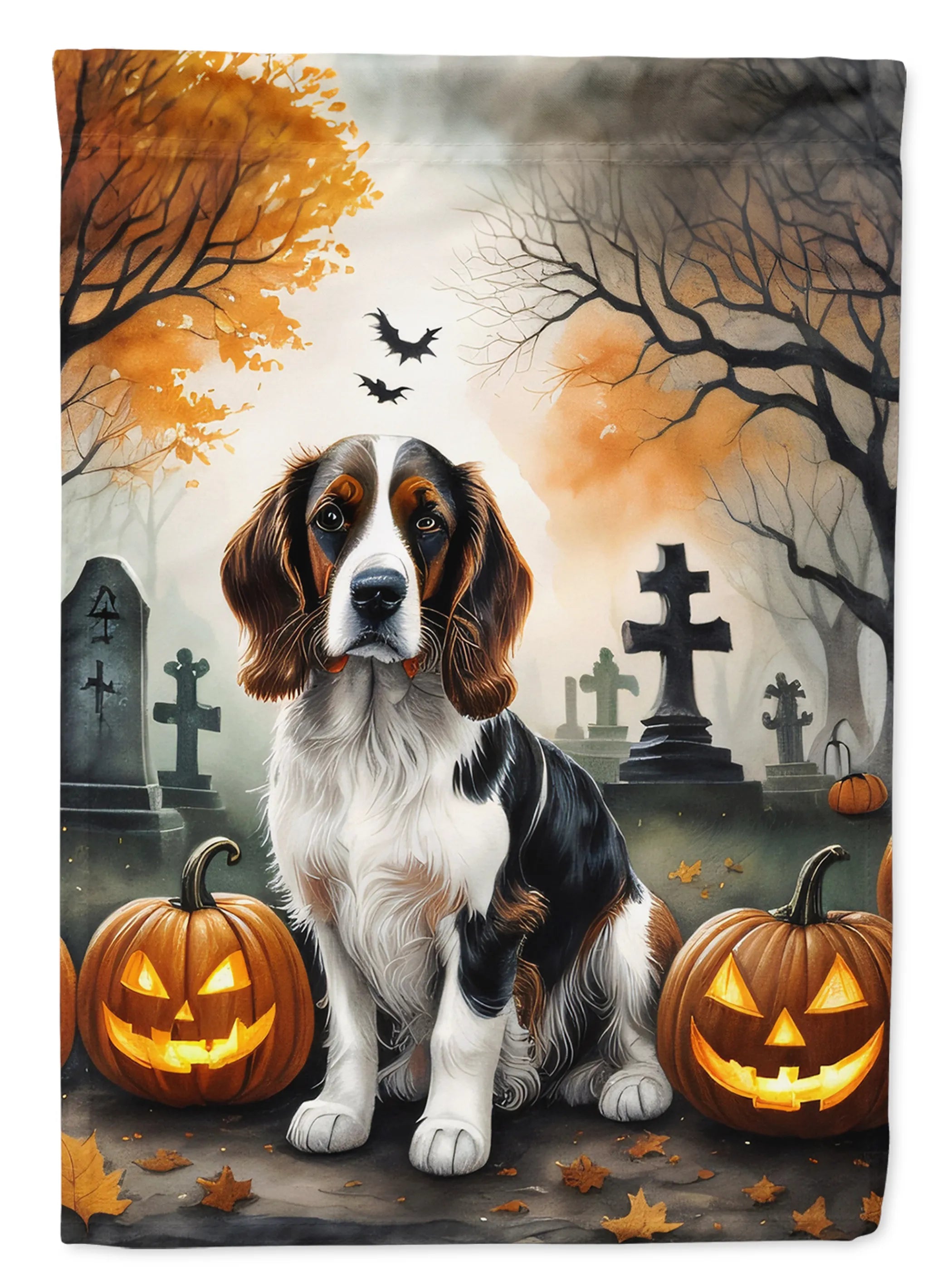 Spooky Halloween Decorative Flag - Pack Of: 1 | Collection name: Spooky halloween