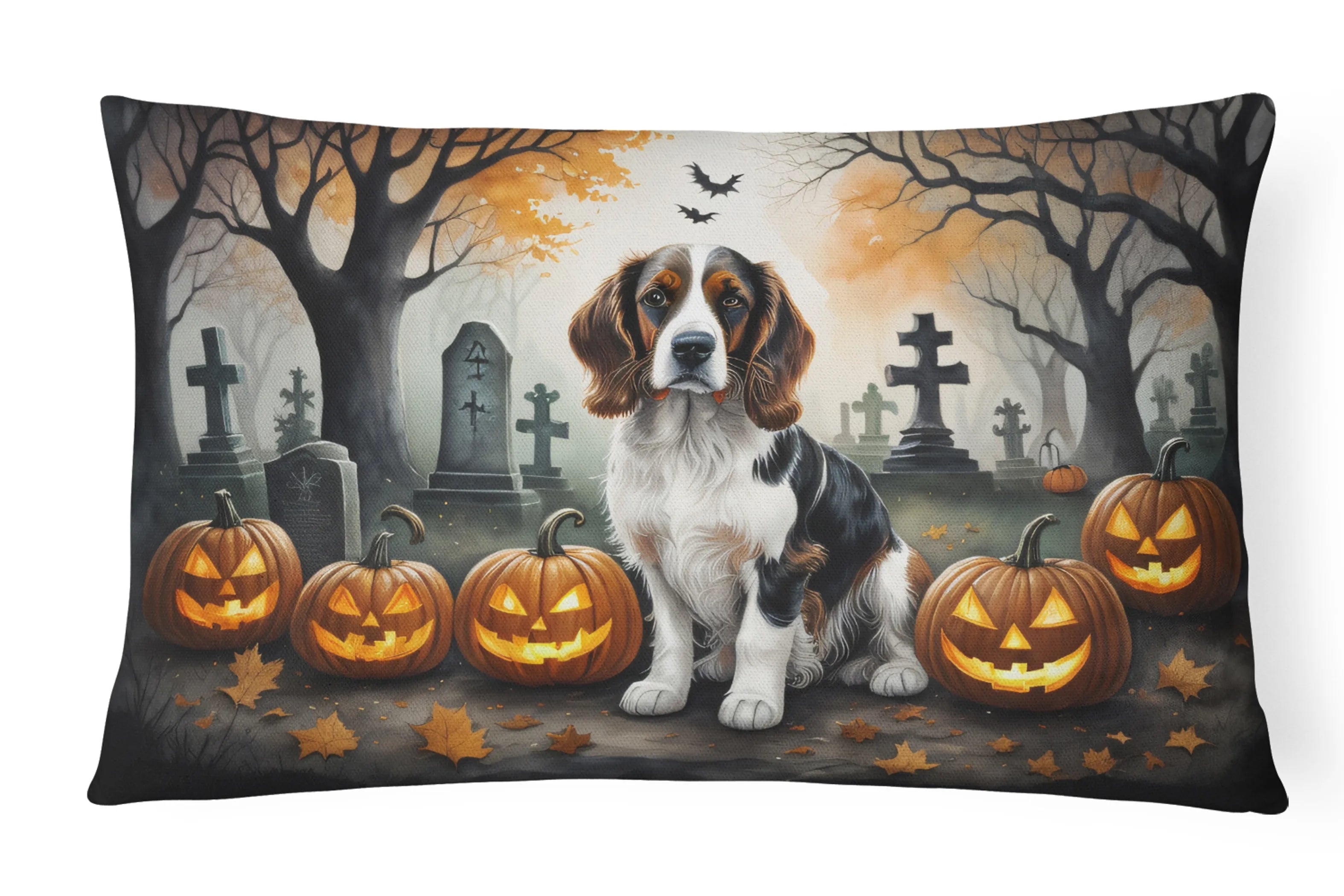 Spooky Halloween Throw Pillow - Pack Of: 1 | Collection name: Spooky halloween