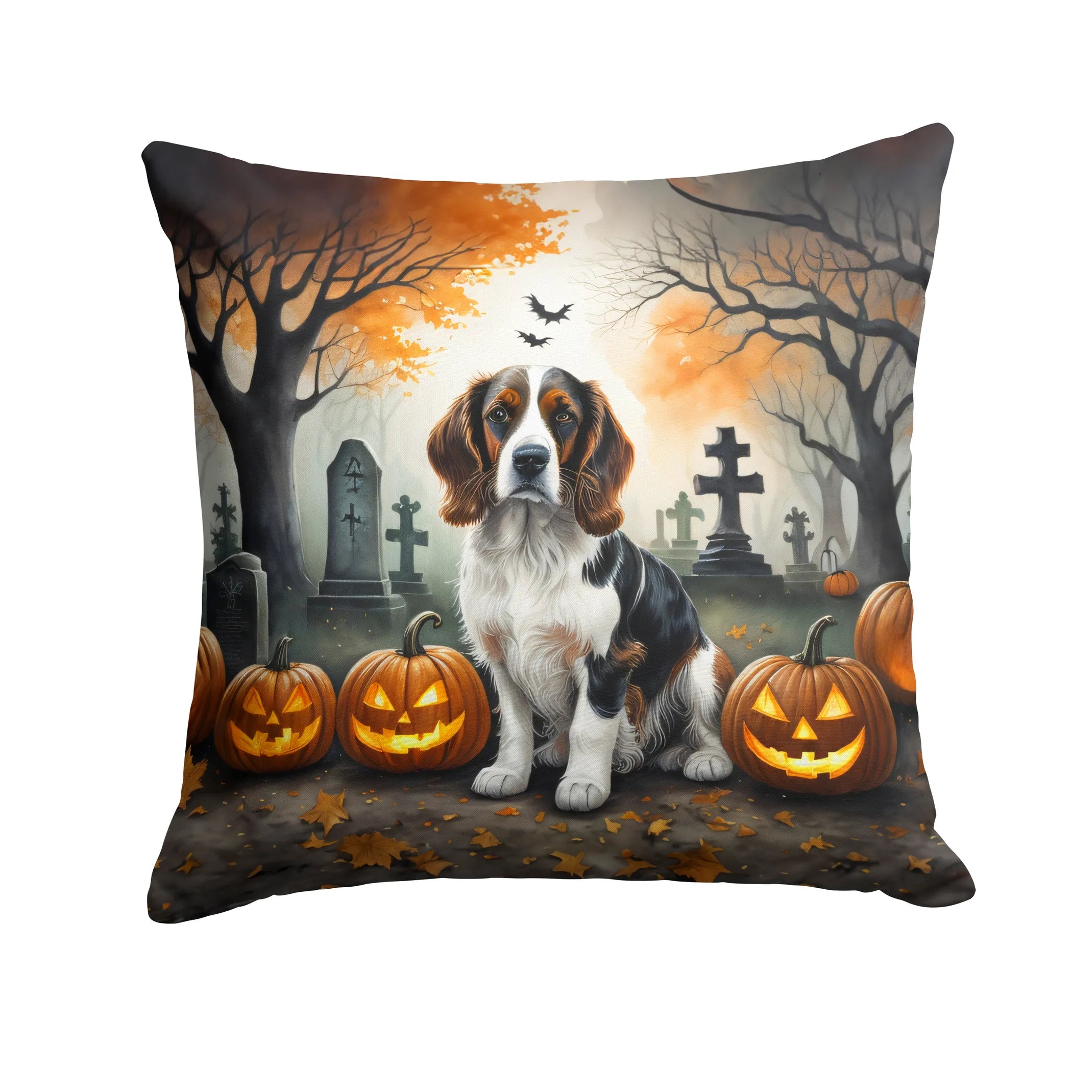 Spooky Halloween Throw Pillow - Pack Of: 1 | Collection name: Spooky halloween