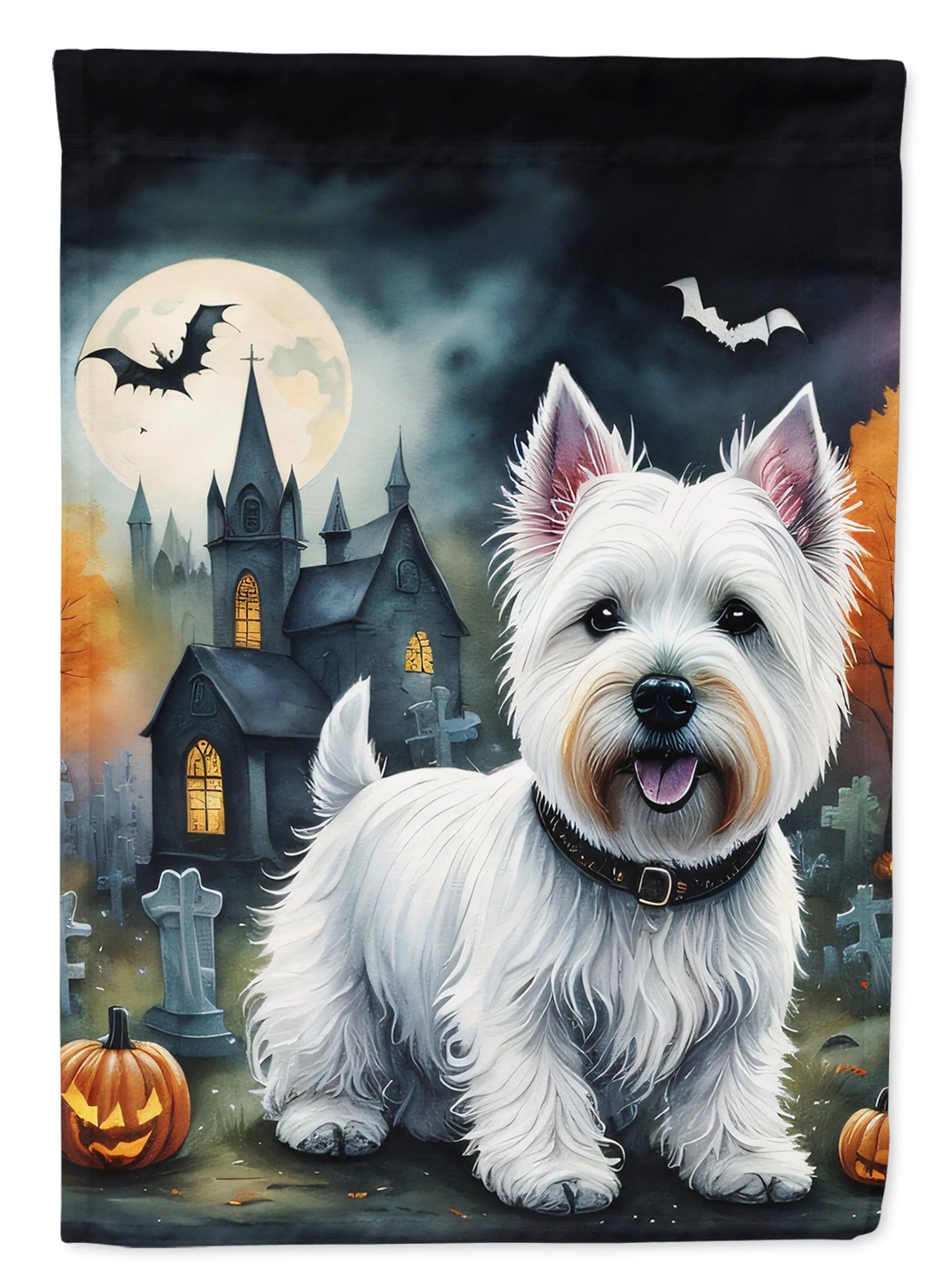 Spooky Halloween Decorative Flag - Pack Of: 1 | Collection name: Spooky halloween
