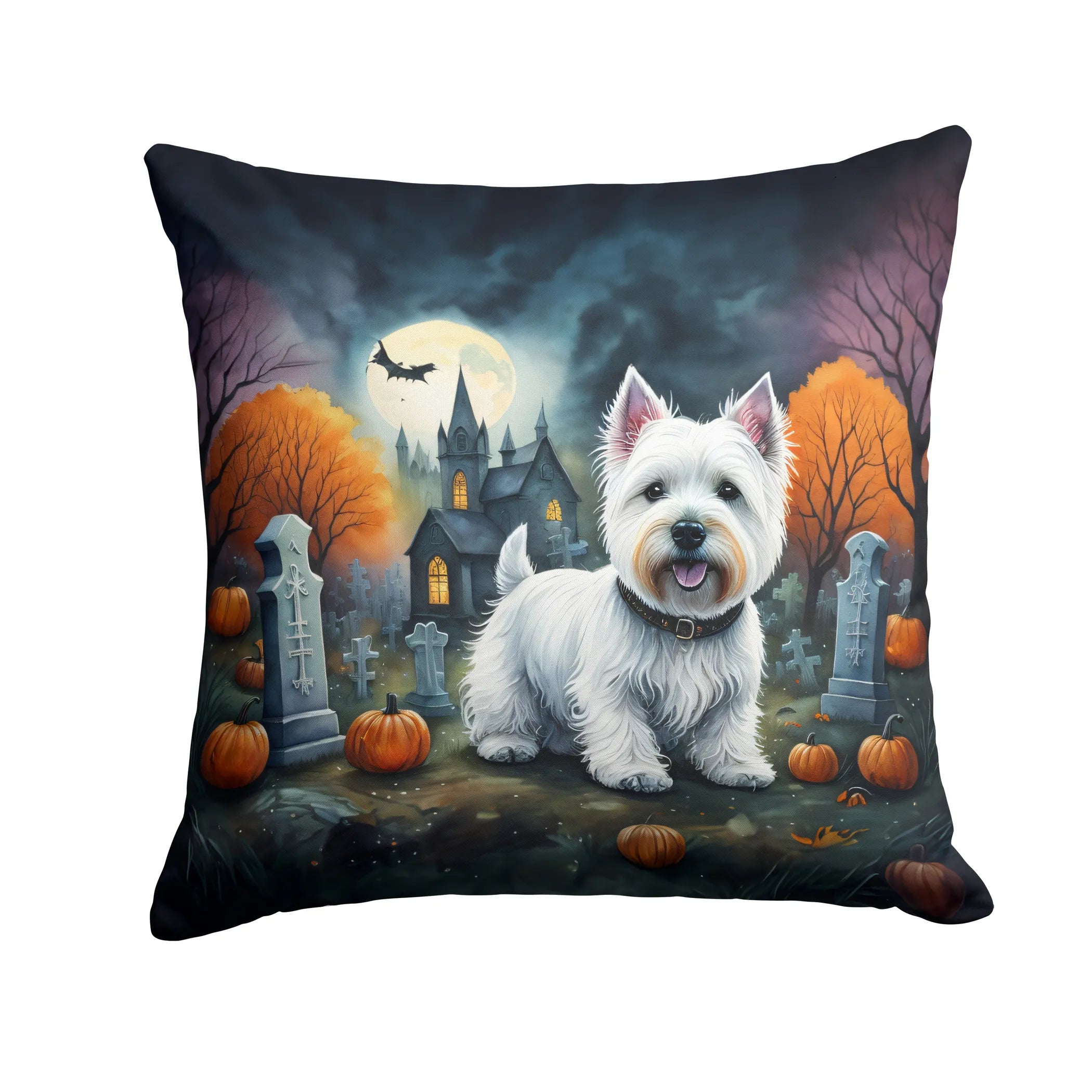 Spooky Halloween Throw Pillow - Pack Of: 1 | Collection name: Spooky halloween