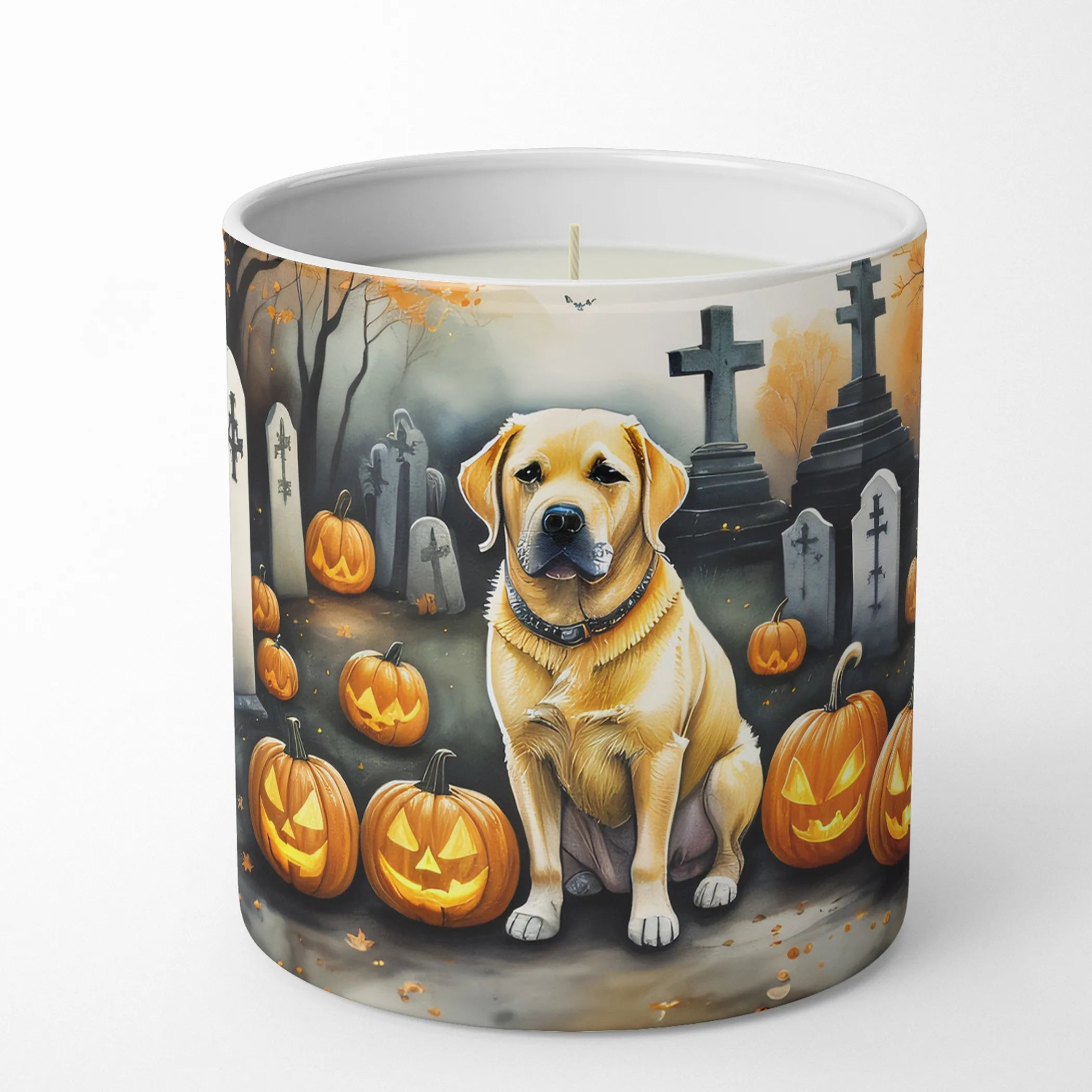 Spooky Halloween Decorative Soy Candle - Size: 10 OZ | Pack Of: 1 | Collection name: Spooky halloween