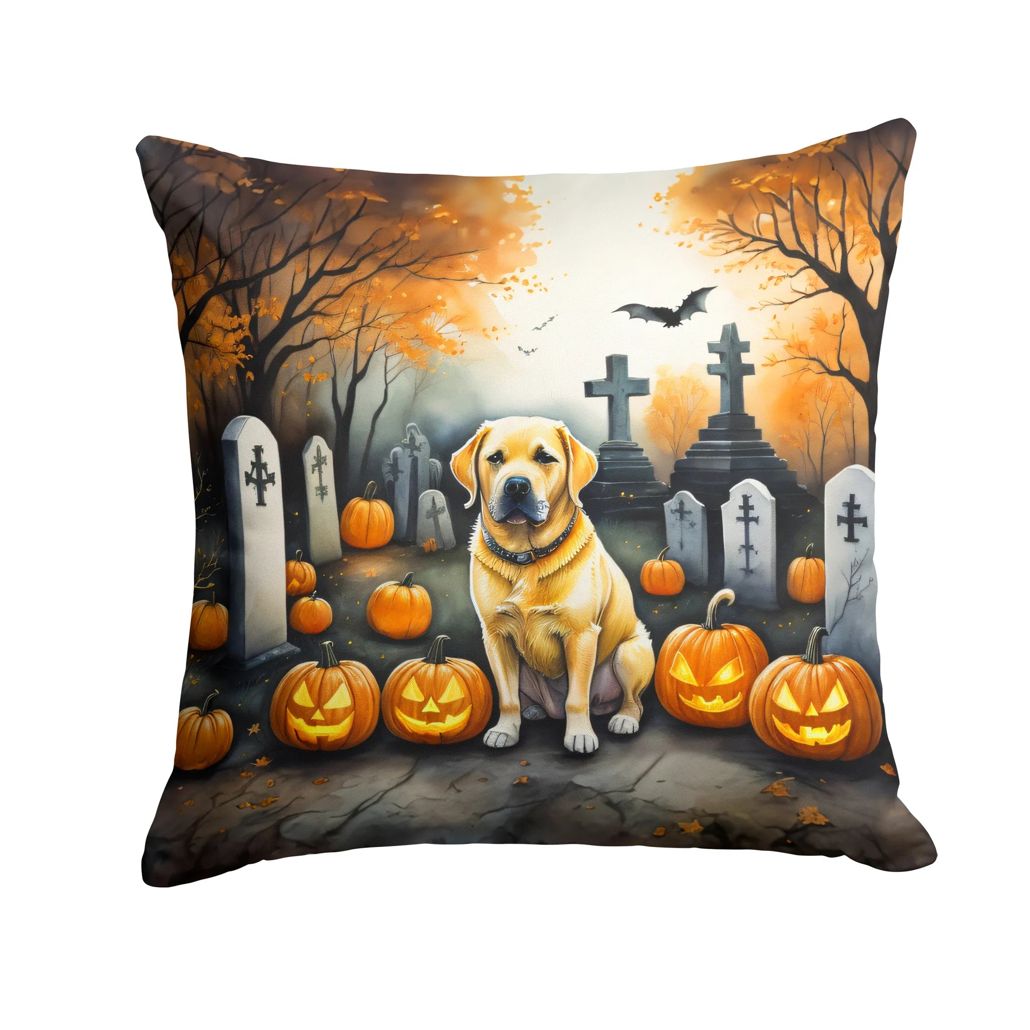 Spooky Halloween Throw Pillow - Pack Of: 1 | Collection name: Spooky halloween