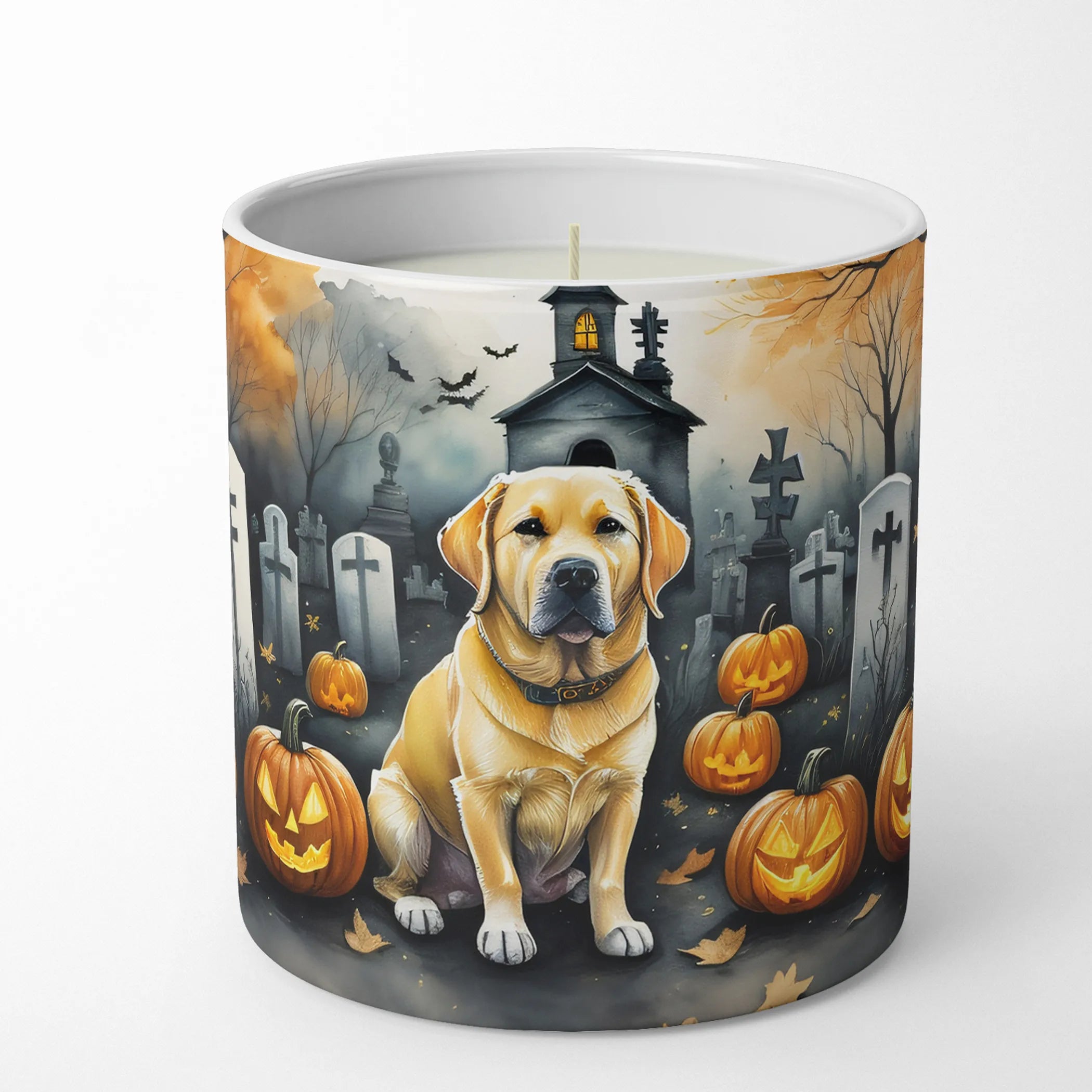 Spooky Halloween Decorative Soy Candle - Size: 10 OZ | Pack Of: 1 | Collection name: Spooky halloween