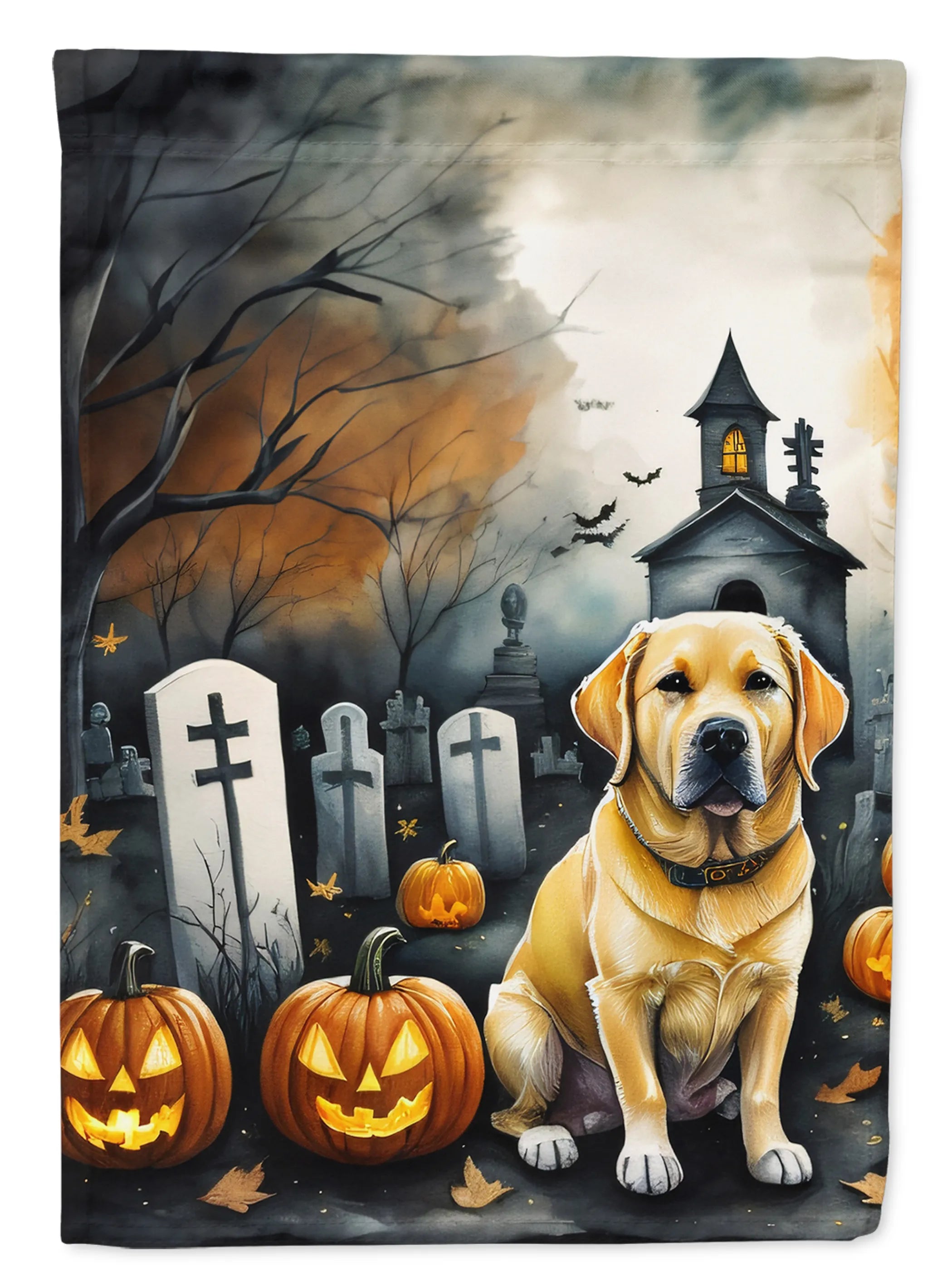Spooky Halloween Decorative Flag - Pack Of: 1 | Collection name: Spooky halloween