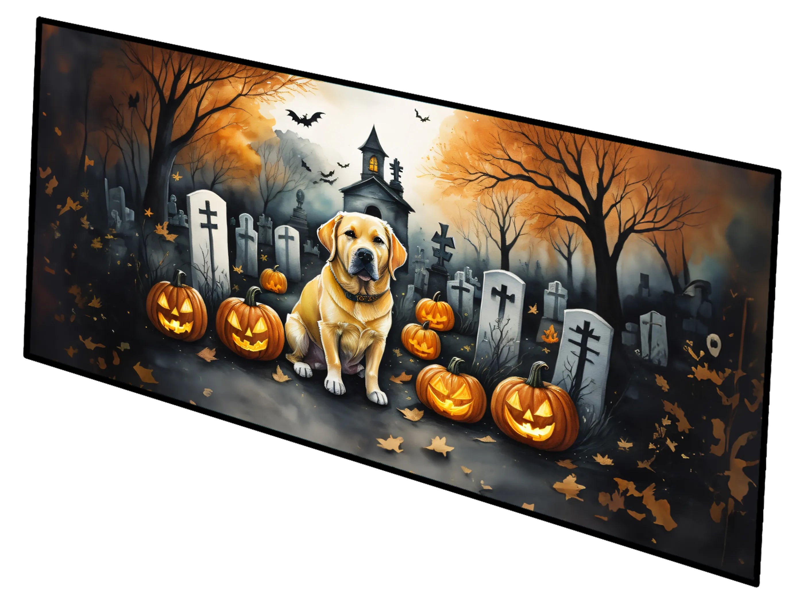 Spooky Halloween Runner Mat 28x58 - Size: 28HX58W | Pack Of: 1 | Collection name: Spooky halloween