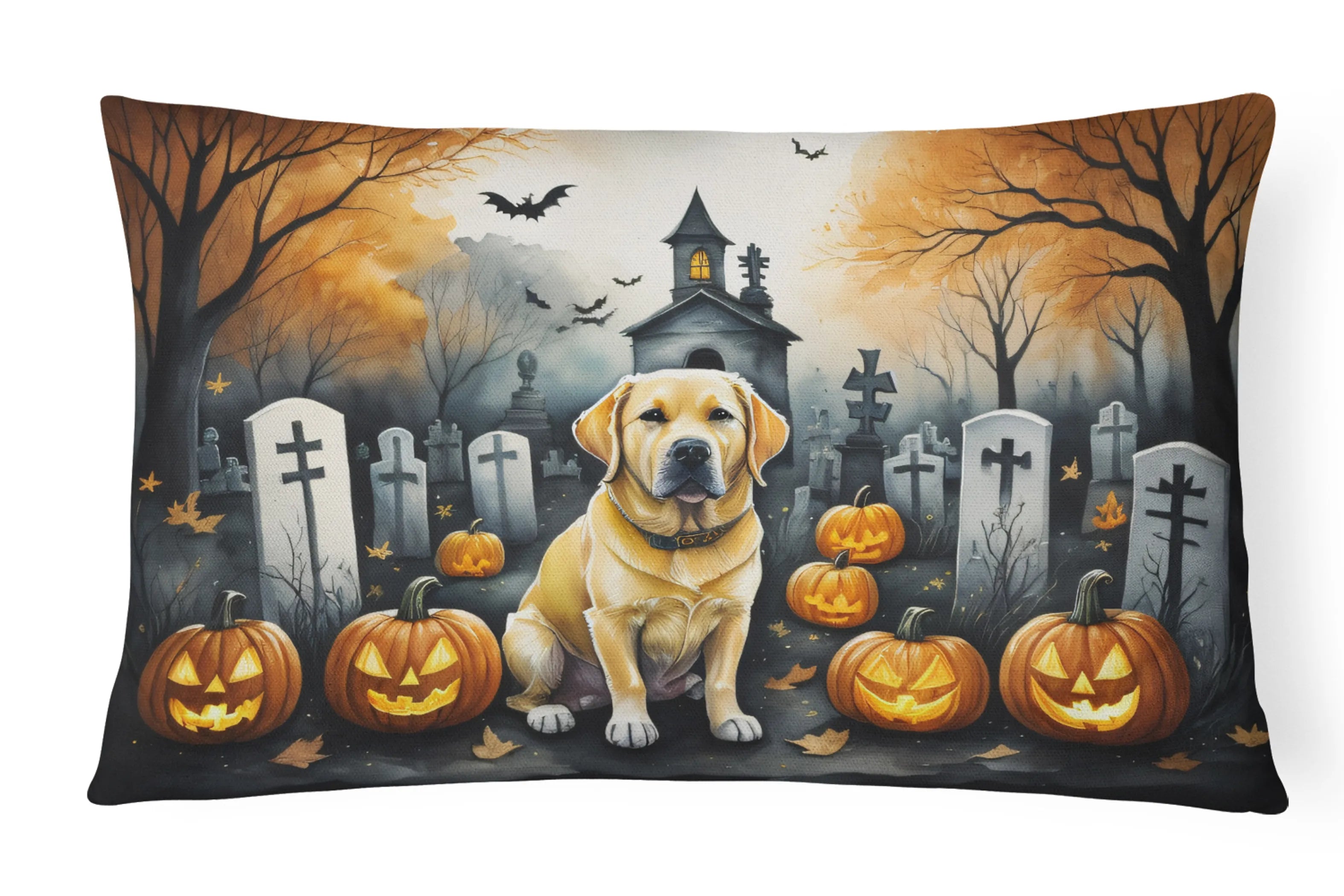 Spooky Halloween Throw Pillow - Pack Of: 1 | Collection name: Spooky halloween