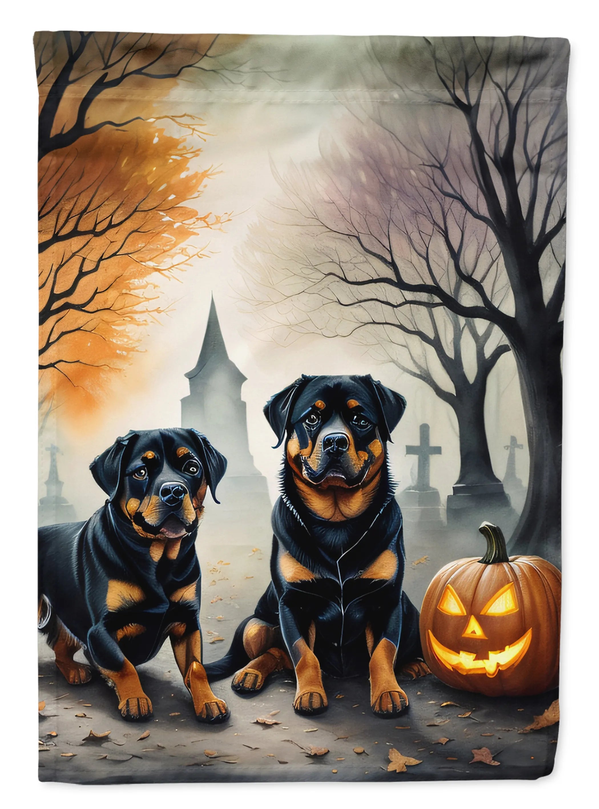 Spooky Halloween Decorative Flag - Pack Of: 1 | Collection name: Spooky halloween