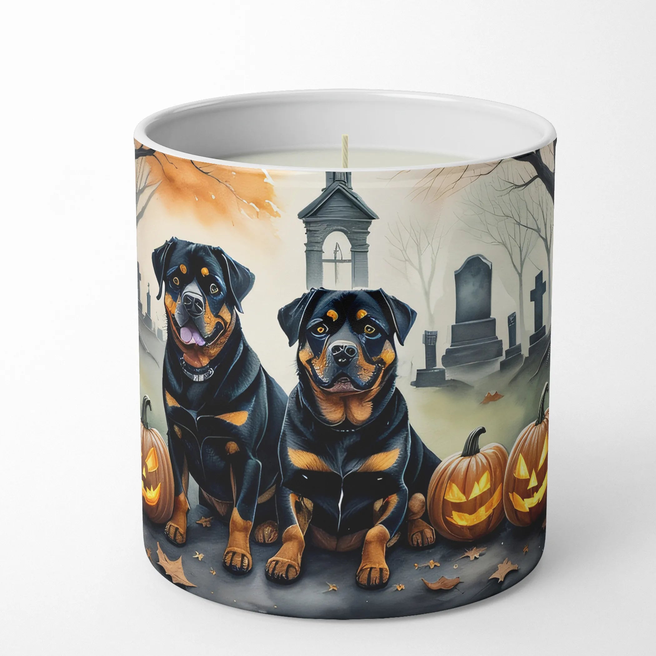 Spooky Halloween Decorative Soy Candle - Size: 10 OZ | Pack Of: 1 | Collection name: Spooky halloween
