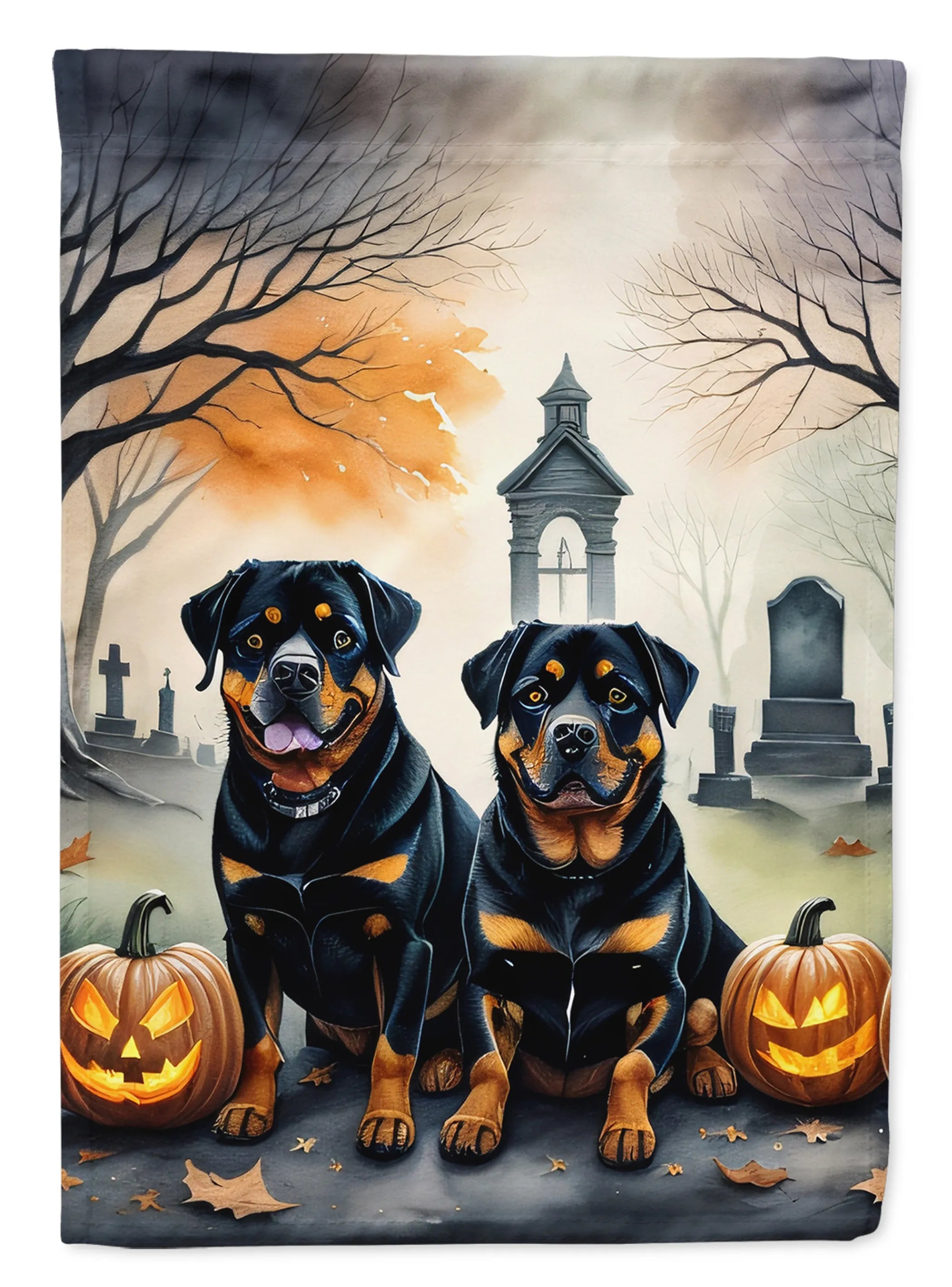 Spooky Halloween Decorative Flag - Pack Of: 1 | Collection name: Spooky halloween