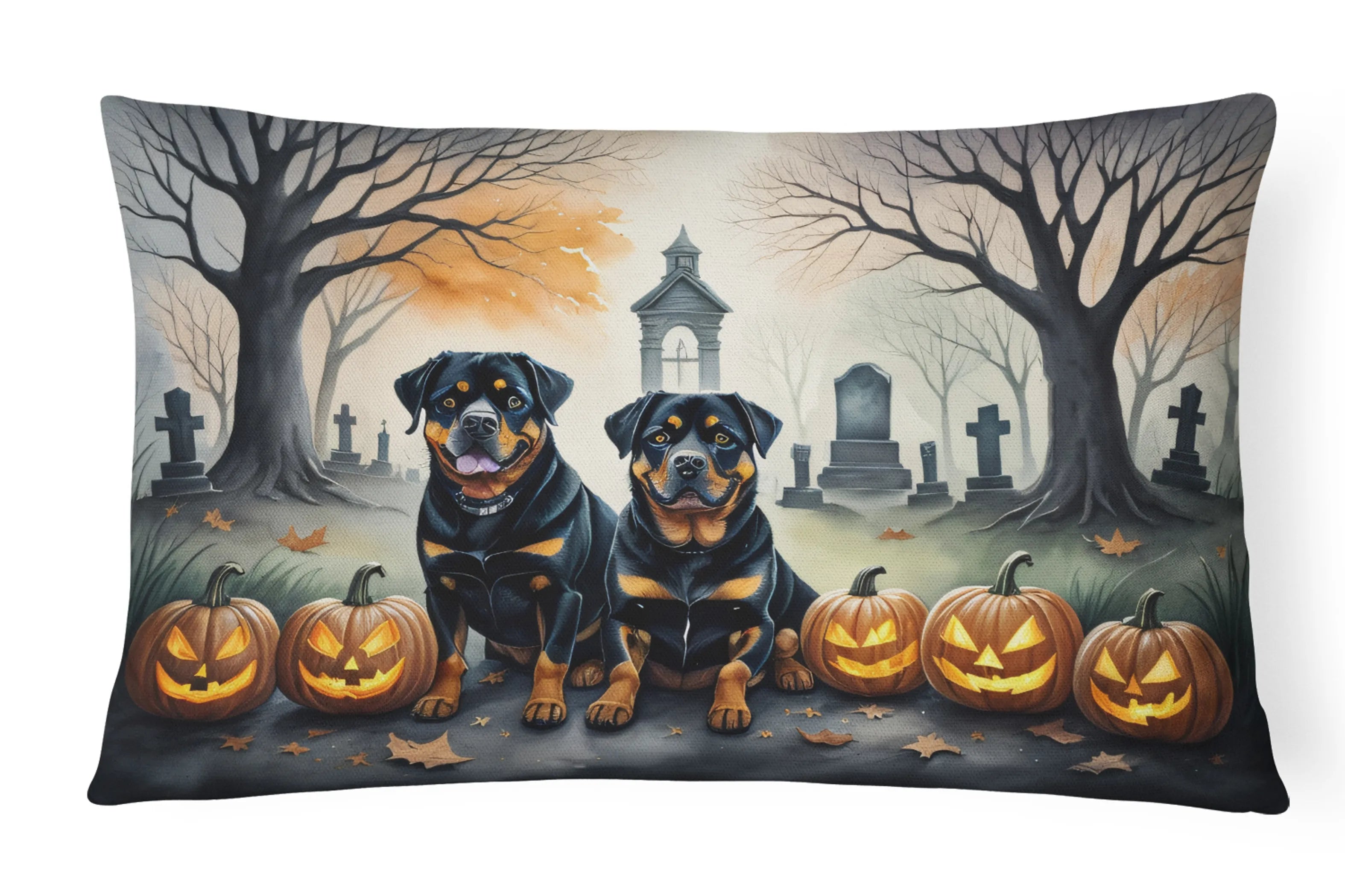 Spooky Halloween Throw Pillow - Pack Of: 1 | Collection name: Spooky halloween