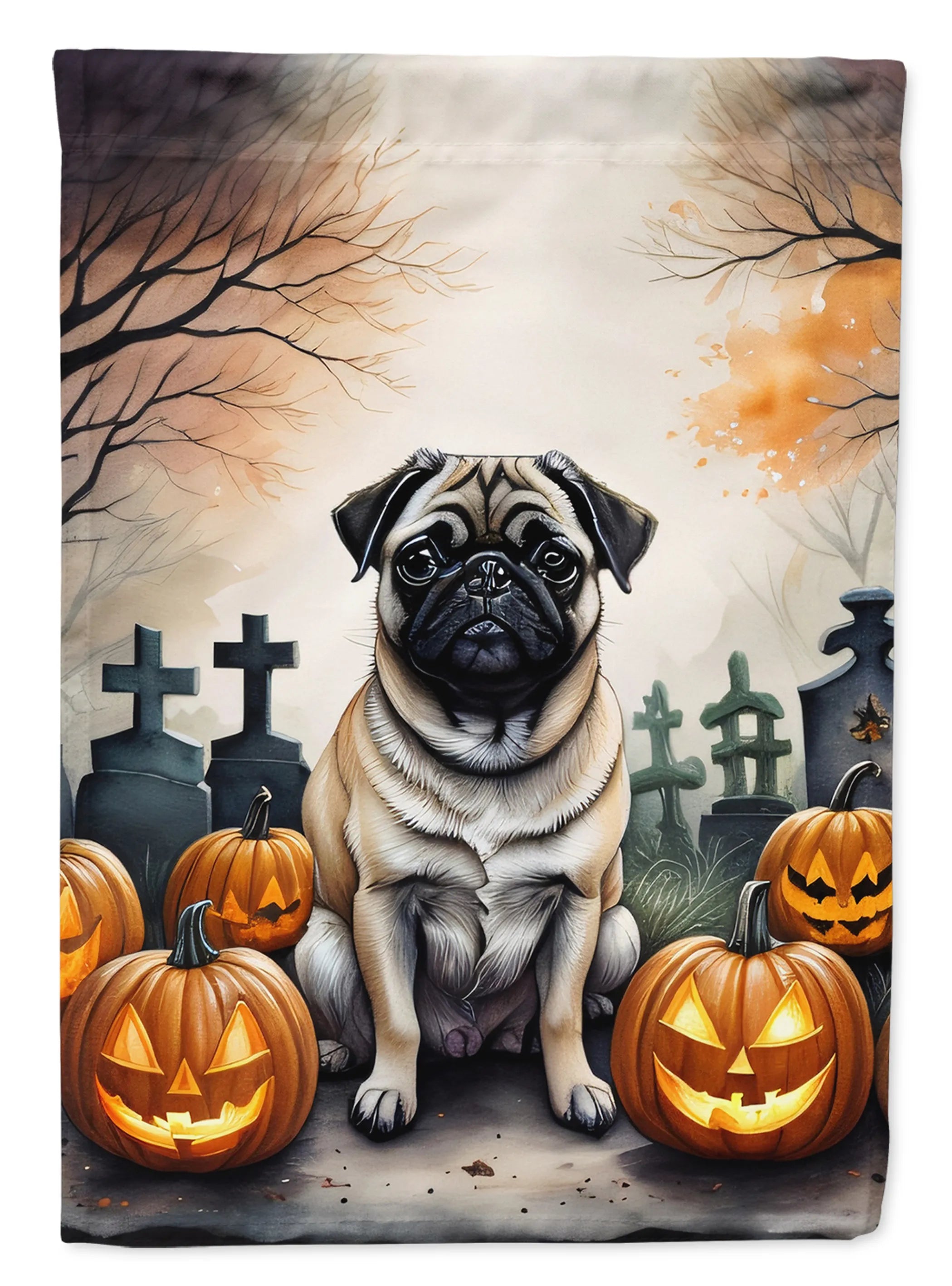 Spooky Halloween Decorative Flag - Pack Of: 1 | Collection name: Spooky halloween