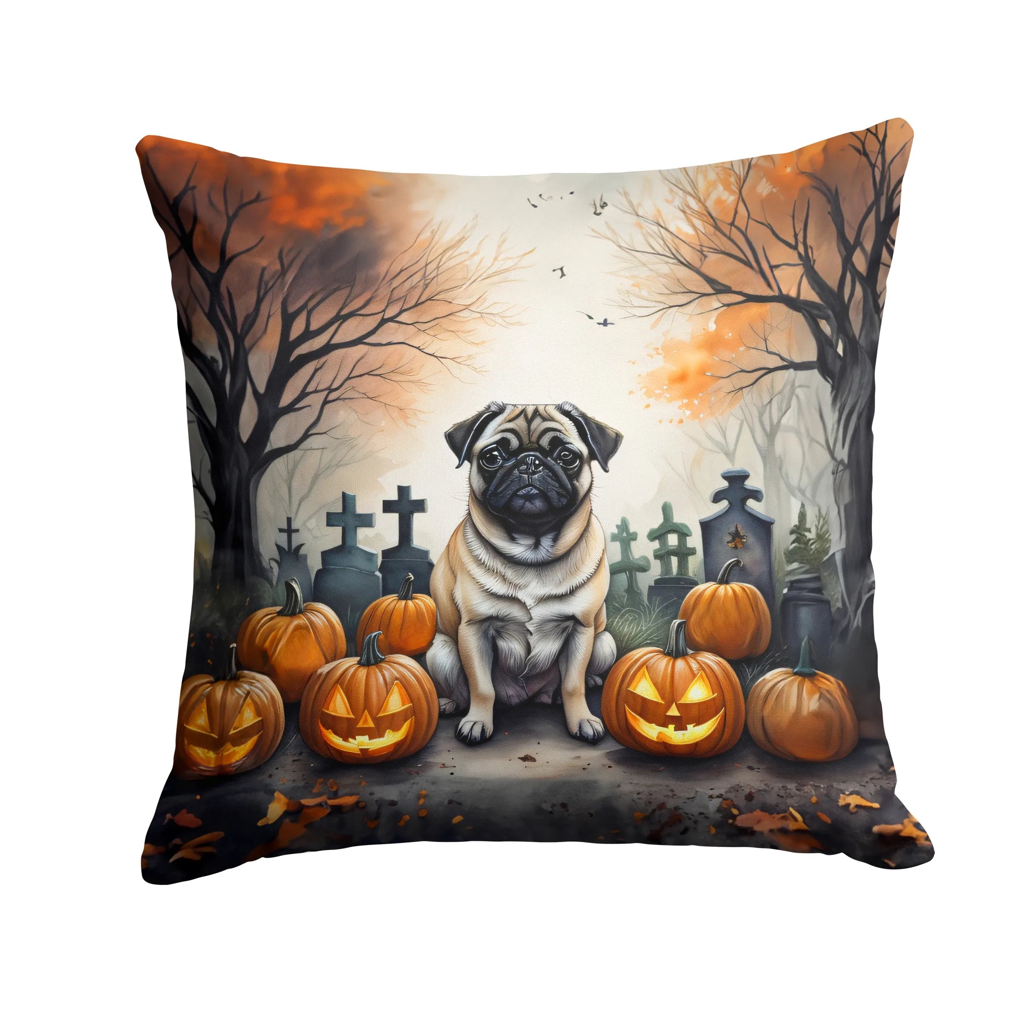 Spooky Halloween Throw Pillow - Pack Of: 1 | Collection name: Spooky halloween