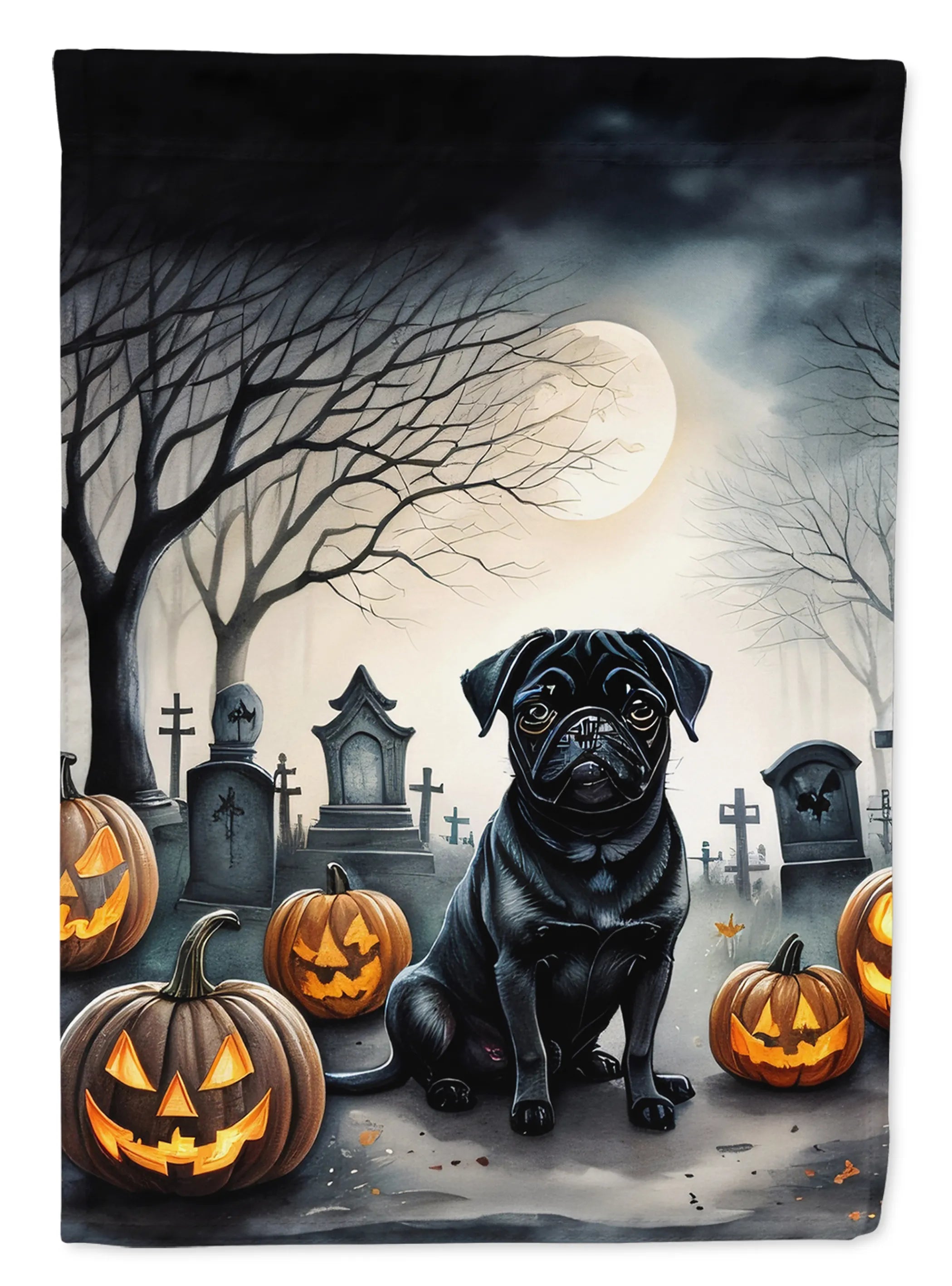 Spooky Halloween Decorative Flag - Pack Of: 1 | Collection name: Spooky halloween