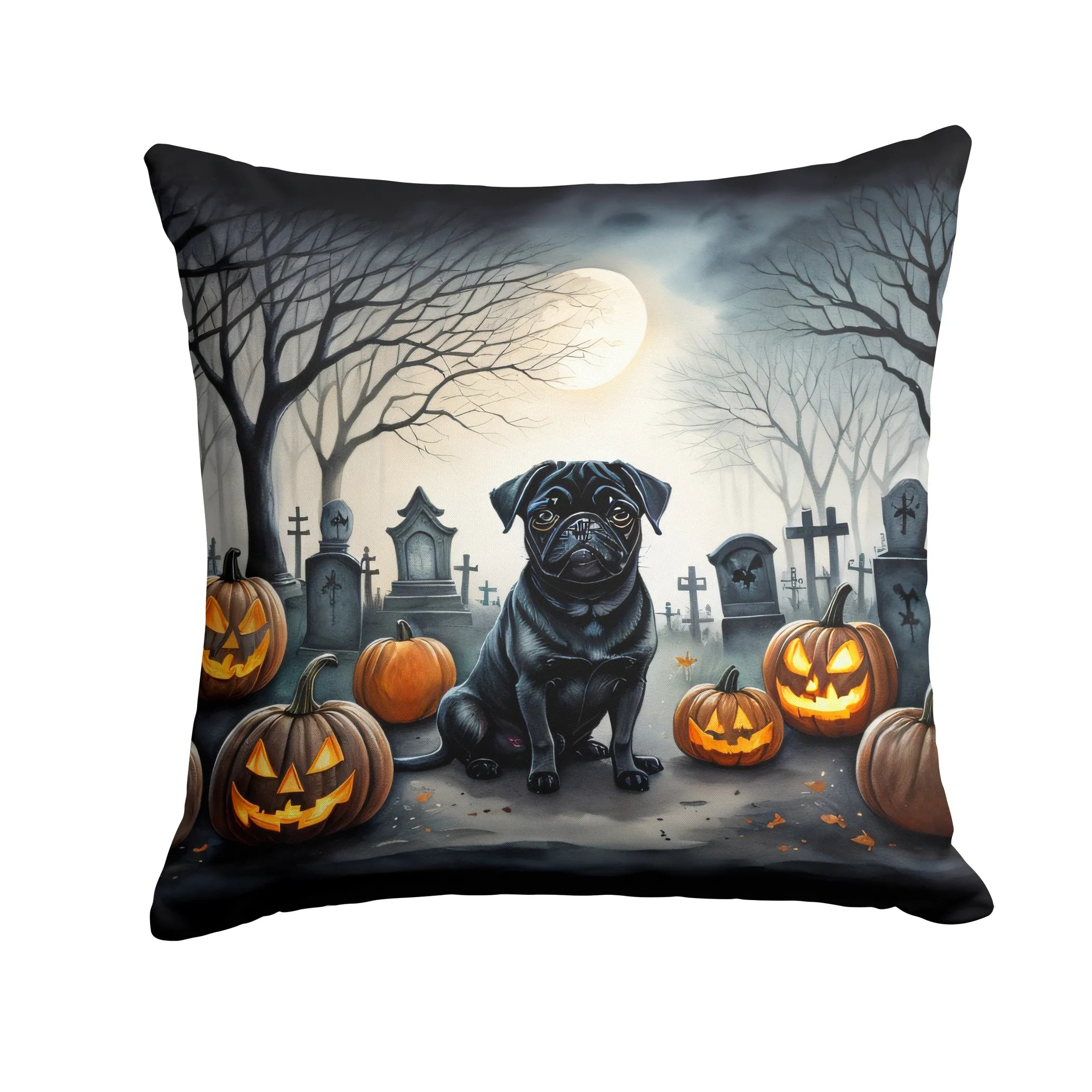 Spooky Halloween Throw Pillow - Pack Of: 1 | Collection name: Spooky halloween