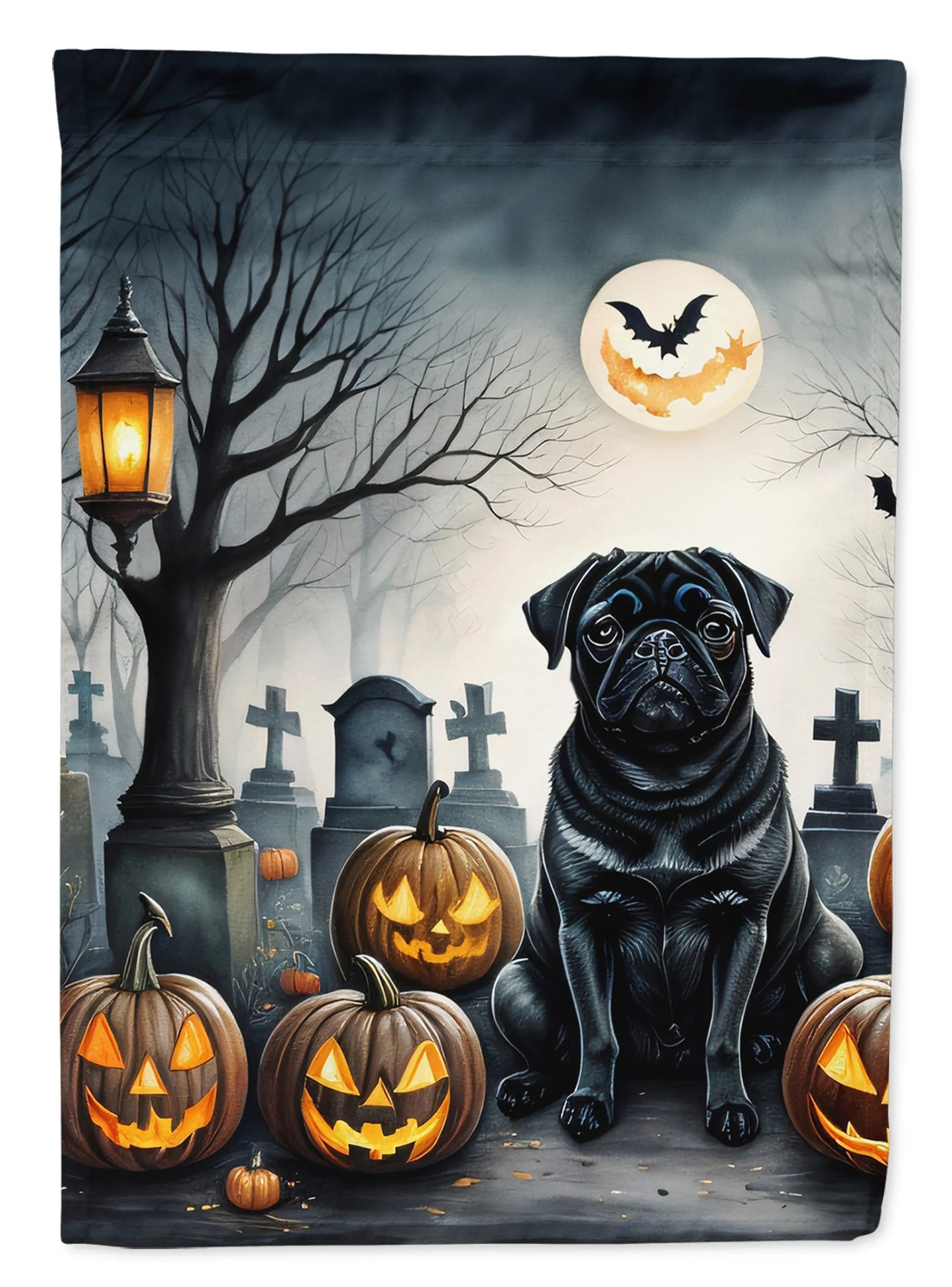 Spooky Halloween Decorative Flag - Pack Of: 1 | Collection name: Spooky halloween